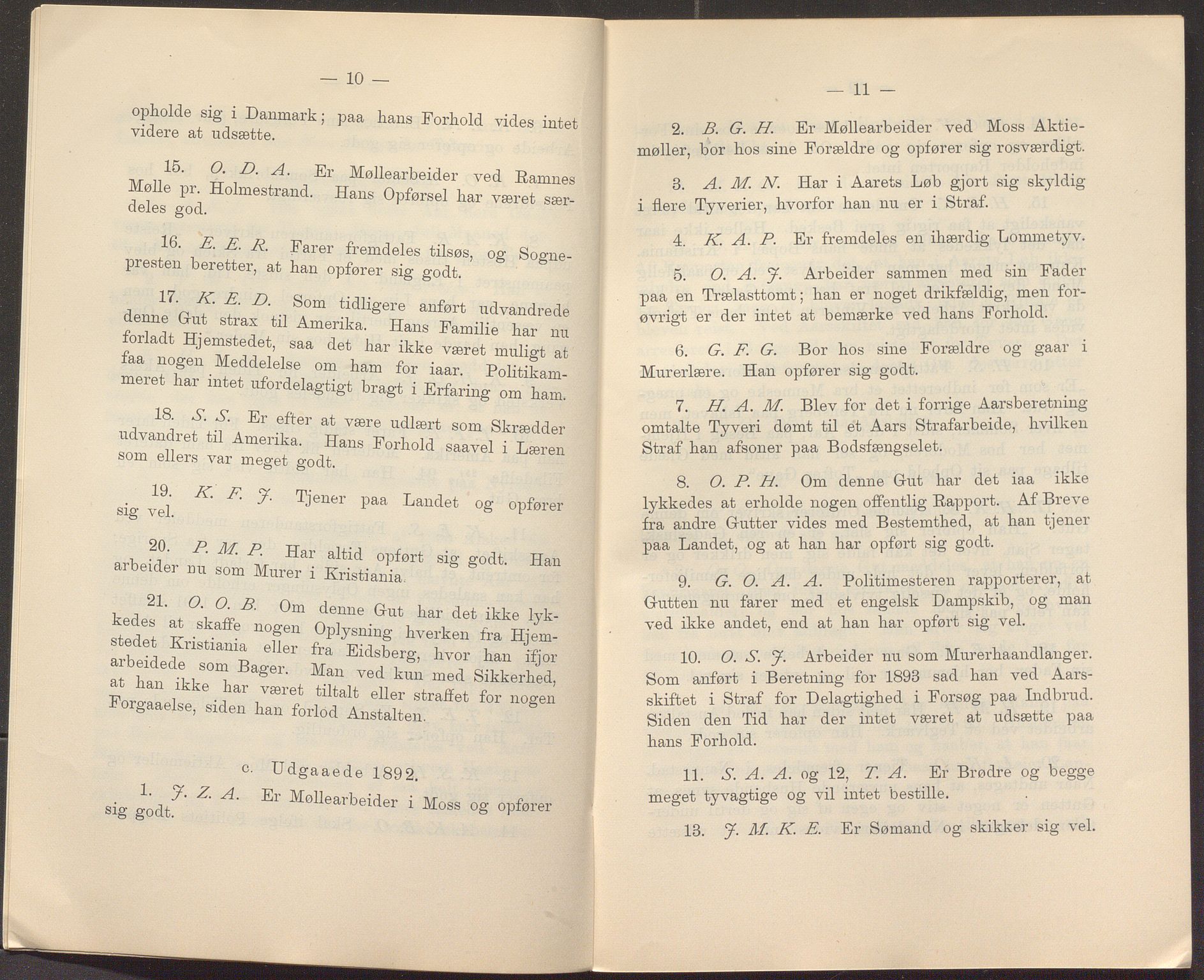 Toftes gave, OBA/A-20200/X/Xa, 1866-1948, p. 441