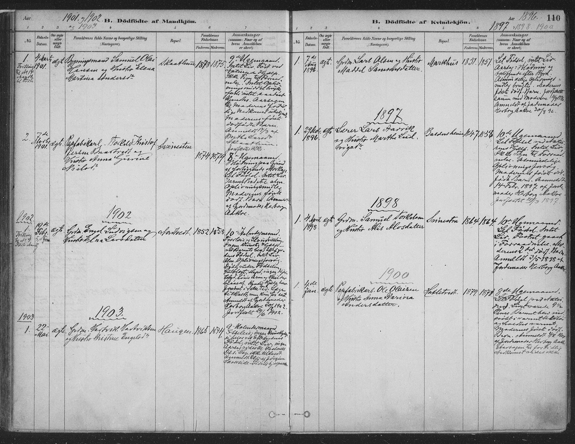 Fusa sokneprestembete, SAB/A-75401/H/Haa: Parish register (official) no. D 1, 1880-1938, p. 110