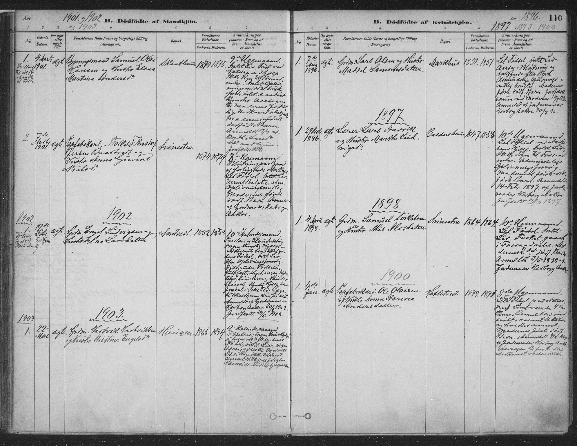 Fusa sokneprestembete, AV/SAB-A-75401/H/Haa: Parish register (official) no. D 1, 1880-1938, p. 110