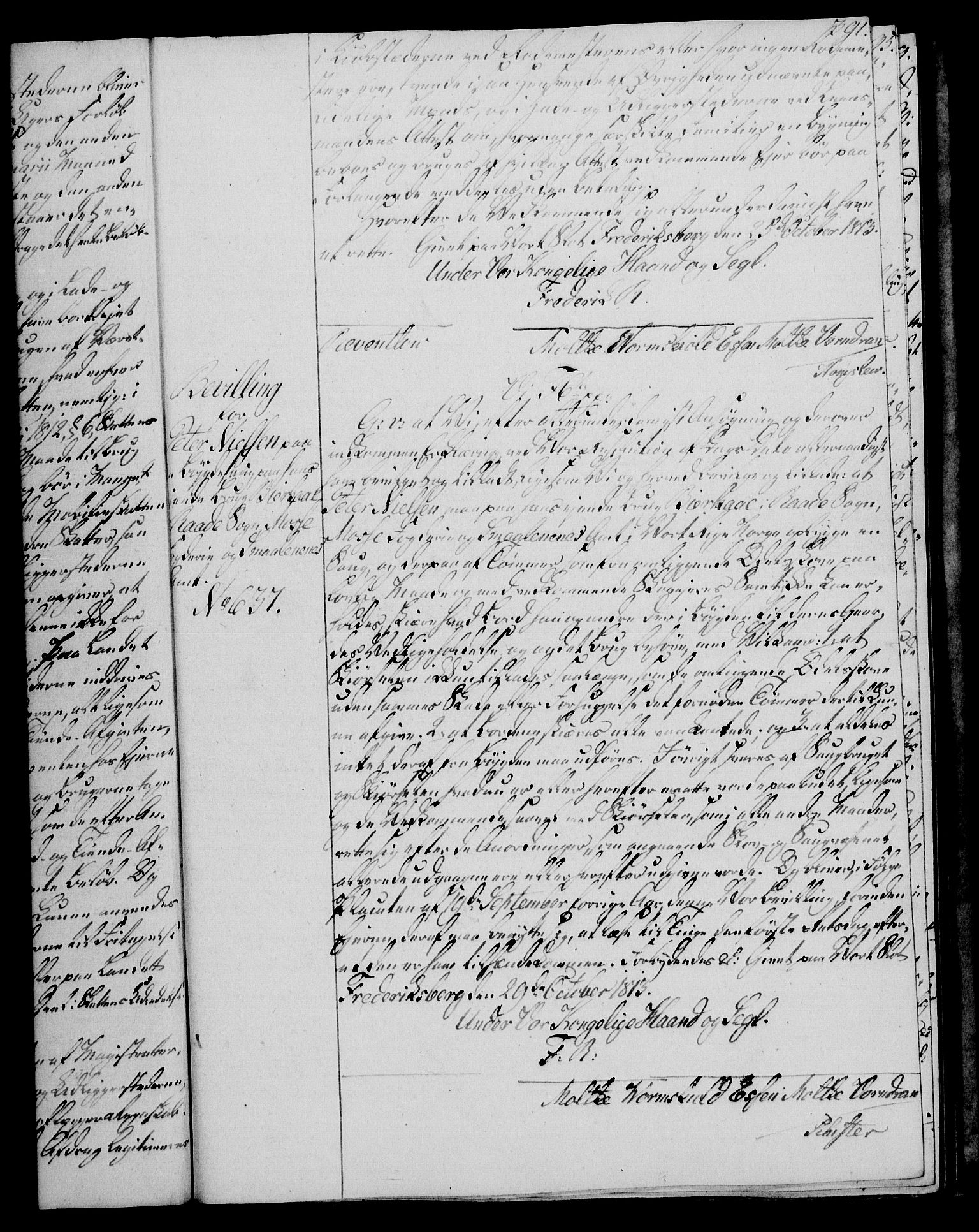 Rentekammeret, Kammerkanselliet, AV/RA-EA-3111/G/Gg/Gga/L0020: Norsk ekspedisjonsprotokoll med register (merket RK 53.20), 1811-1814, p. 391