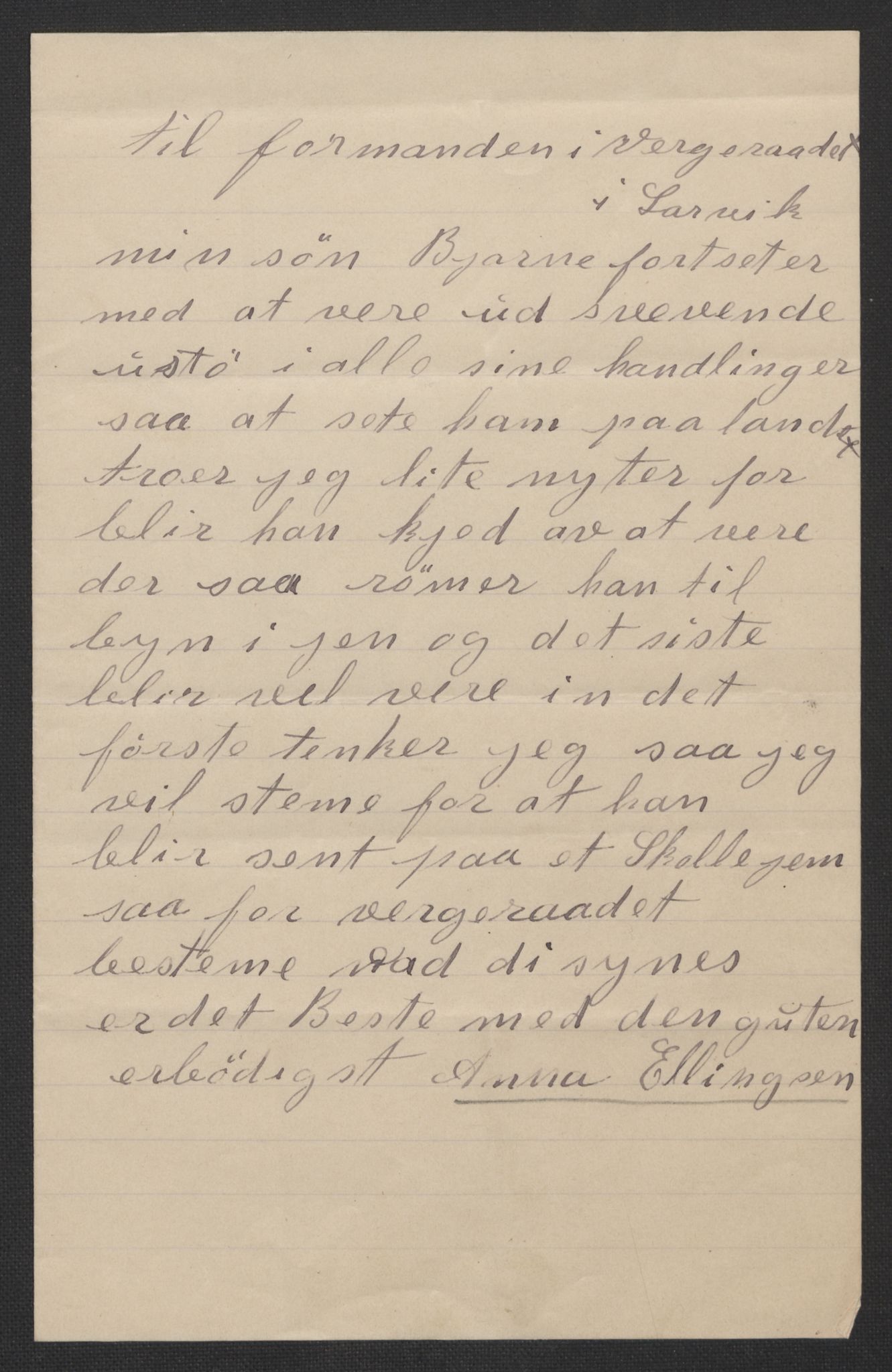 Falstad skolehjem, AV/RA-S-1676/E/Eb/L0009: Elevmapper løpenr. 189-209, 1909-1916, p. 28