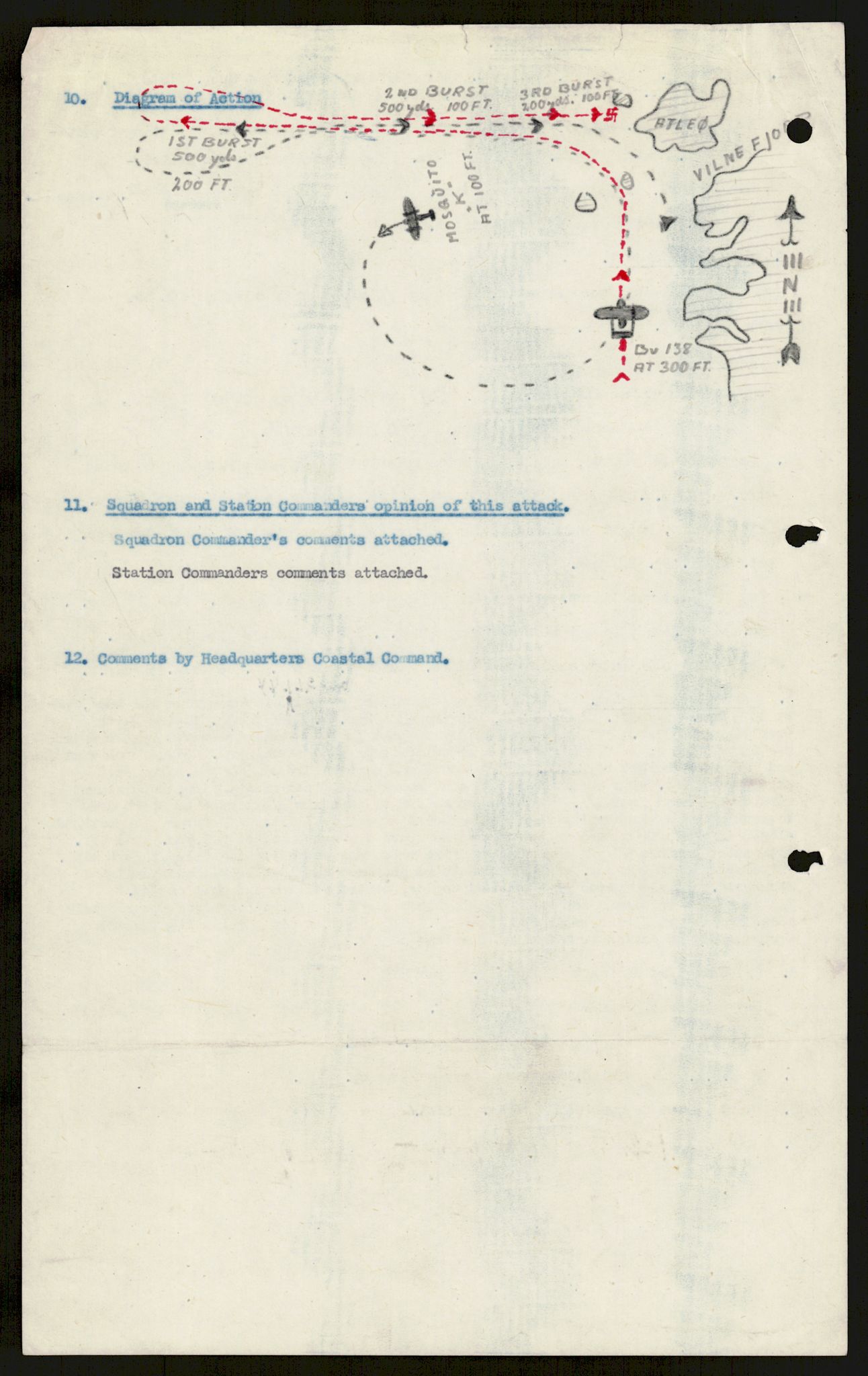 Forsvaret, 333 Skvadron, RA/RAFA-2003/1/Da/L0041: Combat, Crash and and Circumstantial Reports , 1943-1945, p. 418