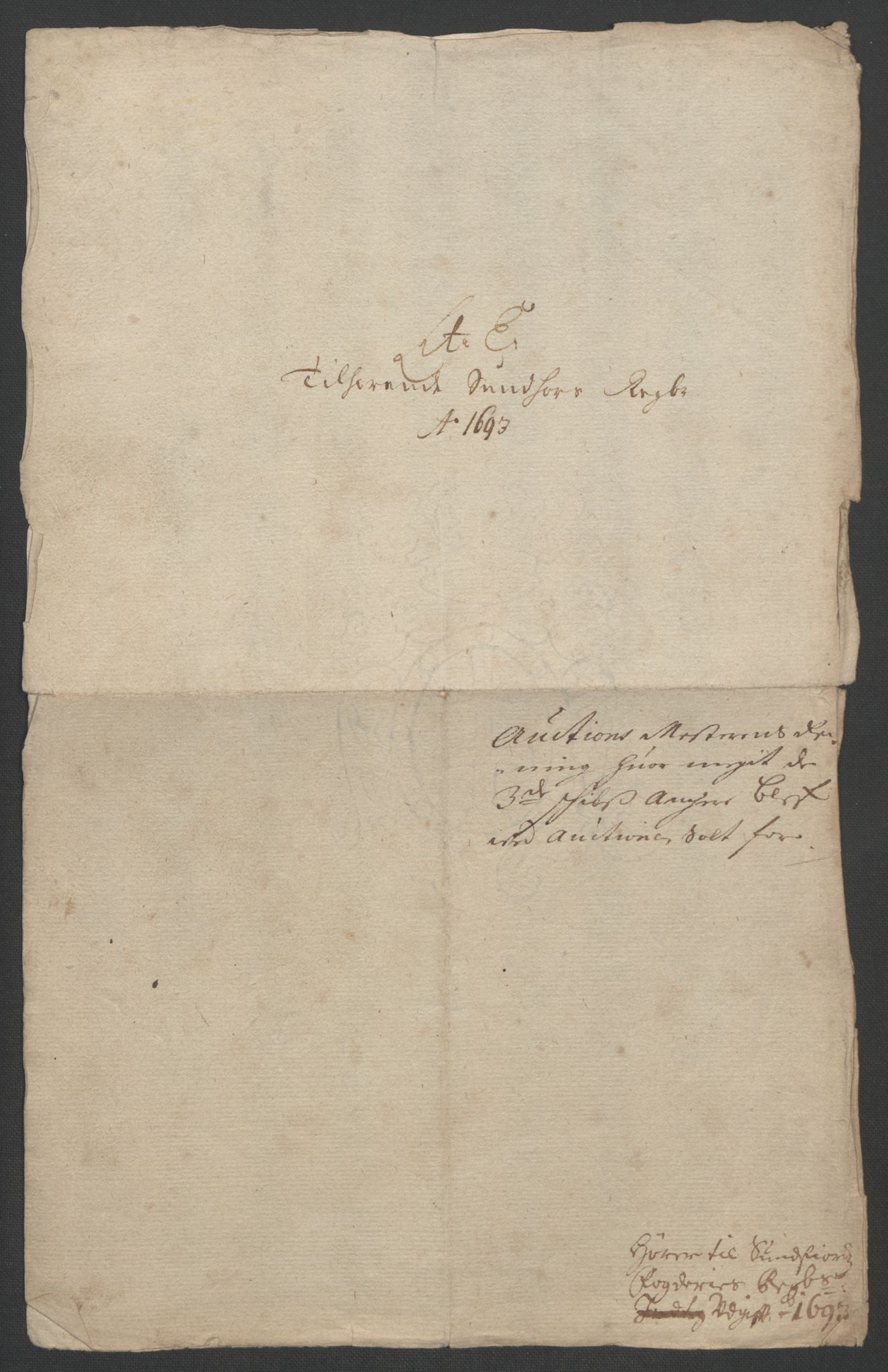 Rentekammeret inntil 1814, Reviderte regnskaper, Fogderegnskap, RA/EA-4092/R53/L3421: Fogderegnskap Sunn- og Nordfjord, 1693-1694, p. 81