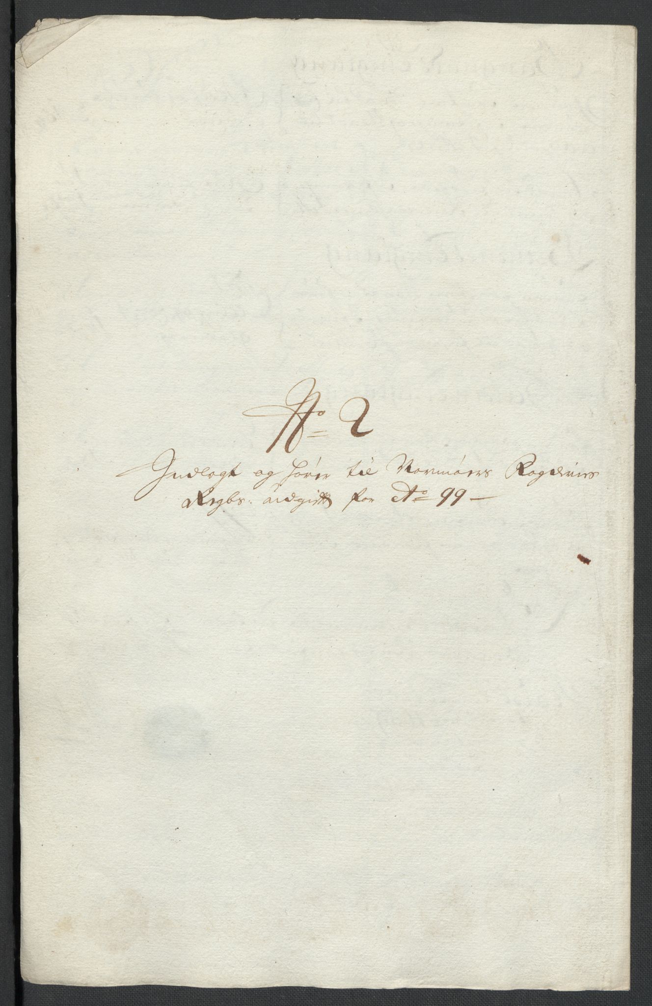 Rentekammeret inntil 1814, Reviderte regnskaper, Fogderegnskap, AV/RA-EA-4092/R56/L3738: Fogderegnskap Nordmøre, 1699, p. 118