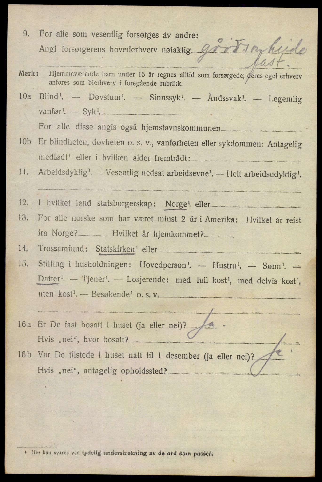 SAKO, 1920 census for Lier, 1920, p. 12679