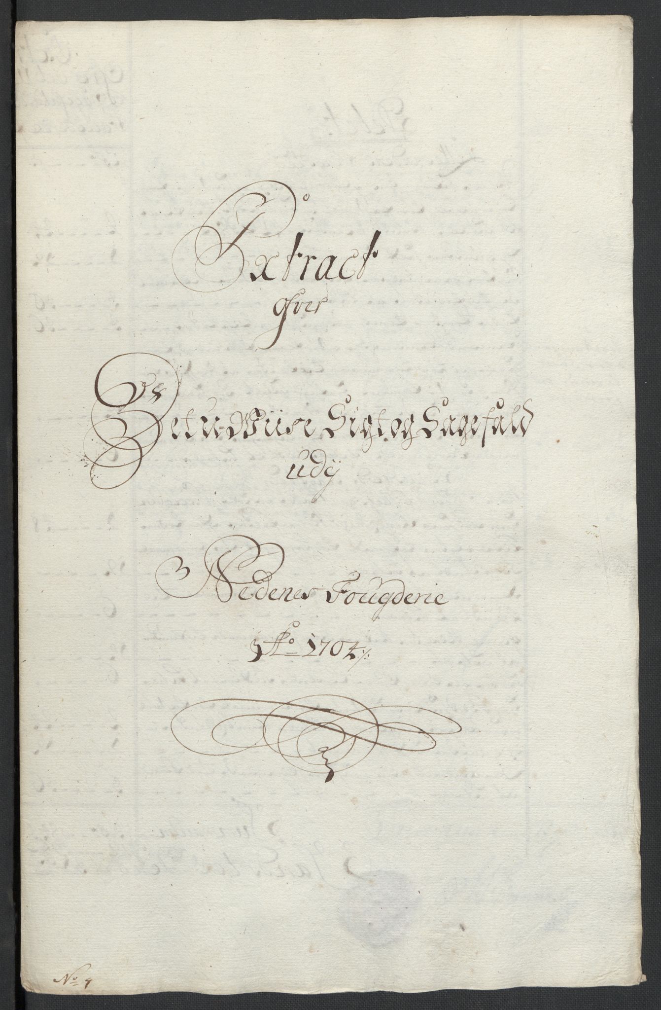 Rentekammeret inntil 1814, Reviderte regnskaper, Fogderegnskap, RA/EA-4092/R39/L2317: Fogderegnskap Nedenes, 1704-1705, p. 28