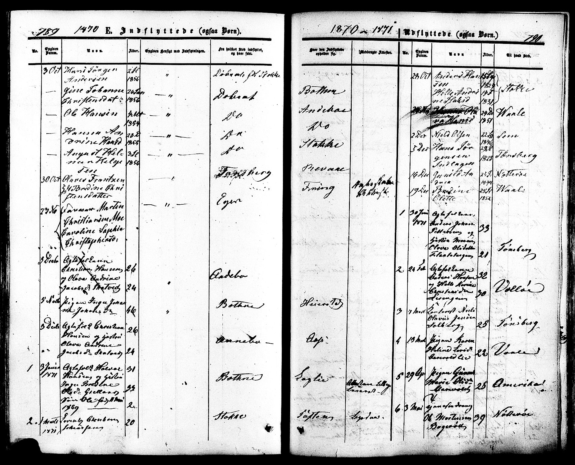 Ramnes kirkebøker, SAKO/A-314/F/Fa/L0006: Parish register (official) no. I 6, 1862-1877, p. 789-790