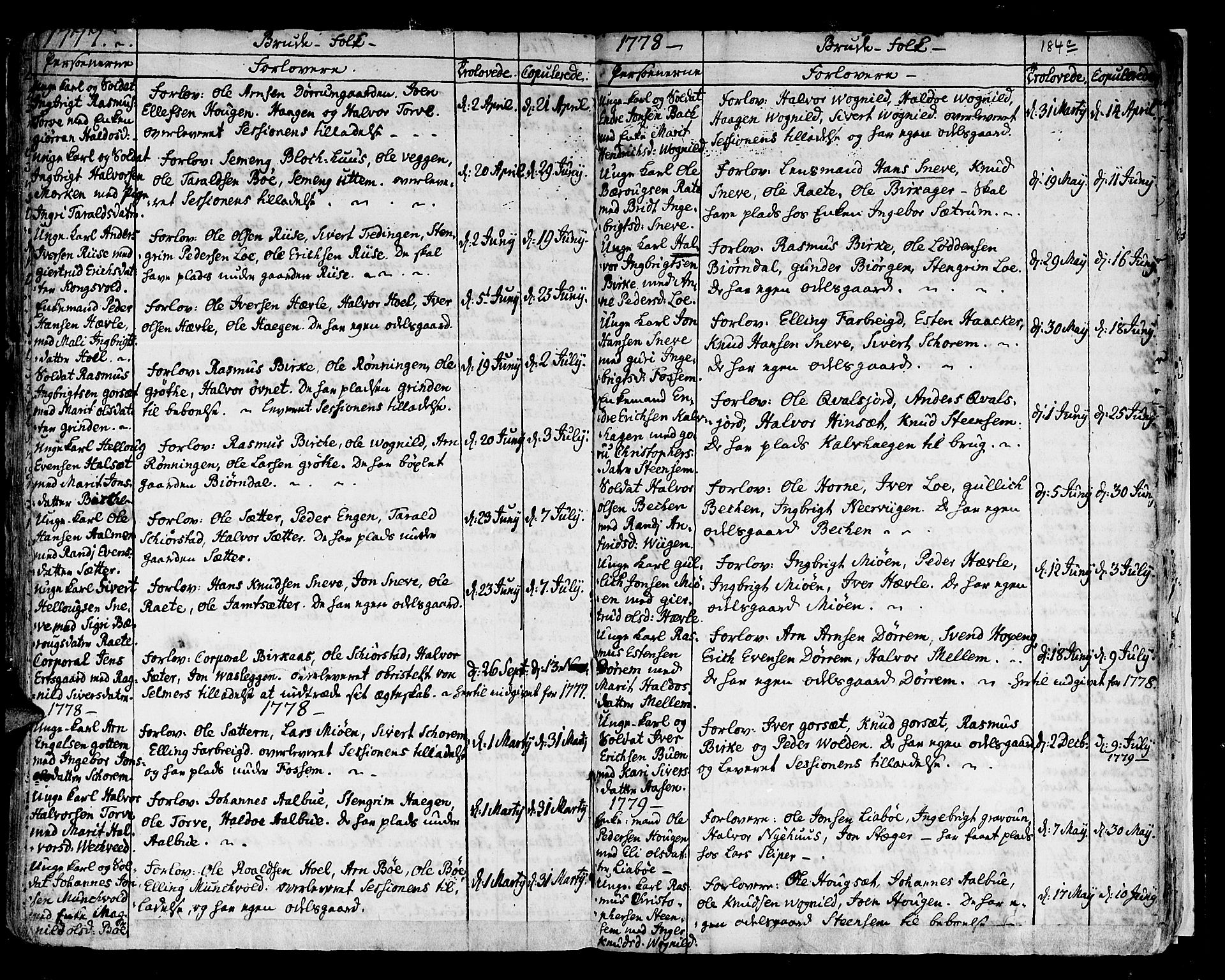 Ministerialprotokoller, klokkerbøker og fødselsregistre - Sør-Trøndelag, SAT/A-1456/678/L0891: Parish register (official) no. 678A01, 1739-1780, p. 184d