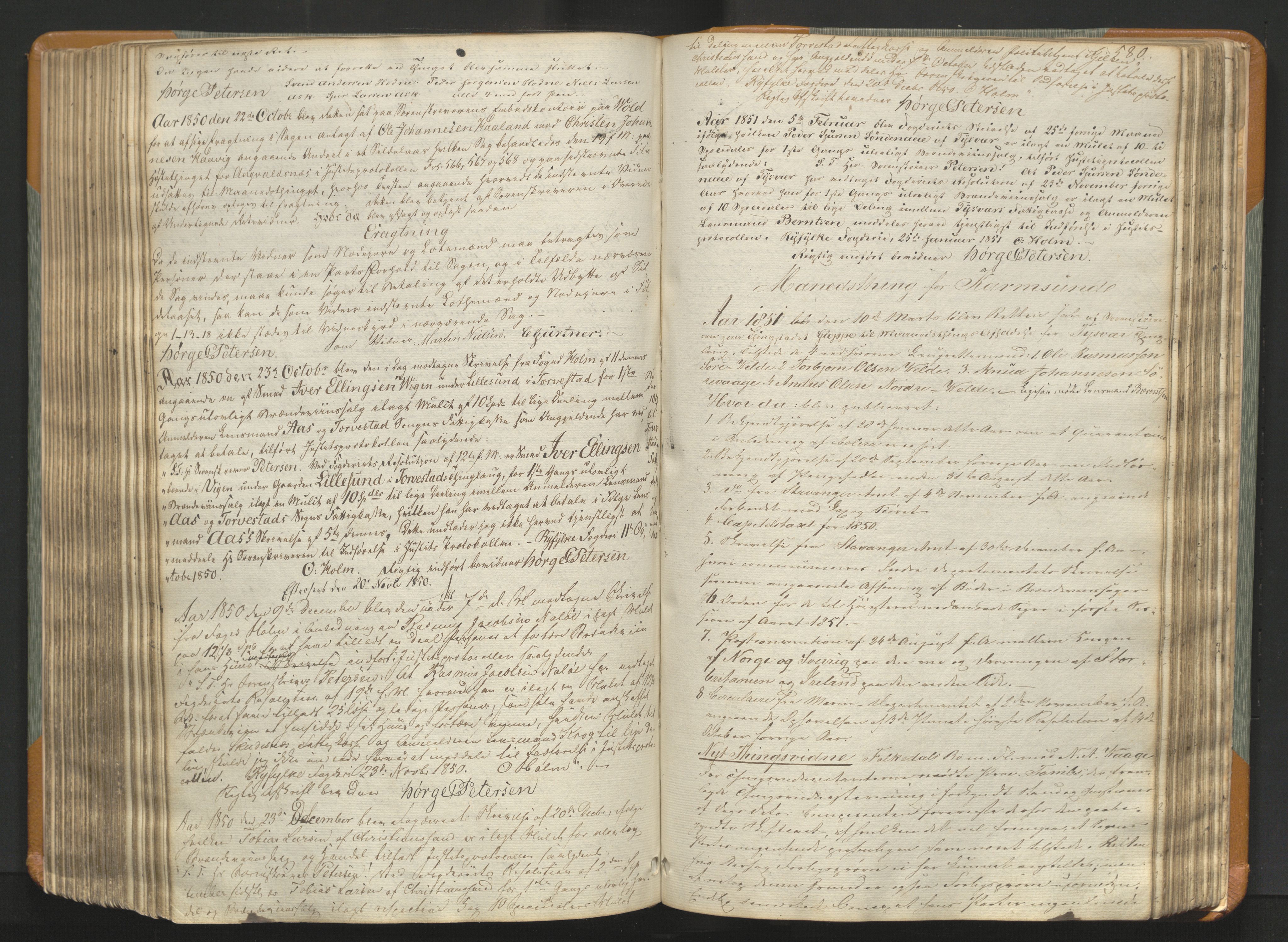 Karmsund sorenskriveri, AV/SAST-A-100311/01/I/IA/IAB/L0004b: TINGBOK, 1846-1852, p. 579b-580a
