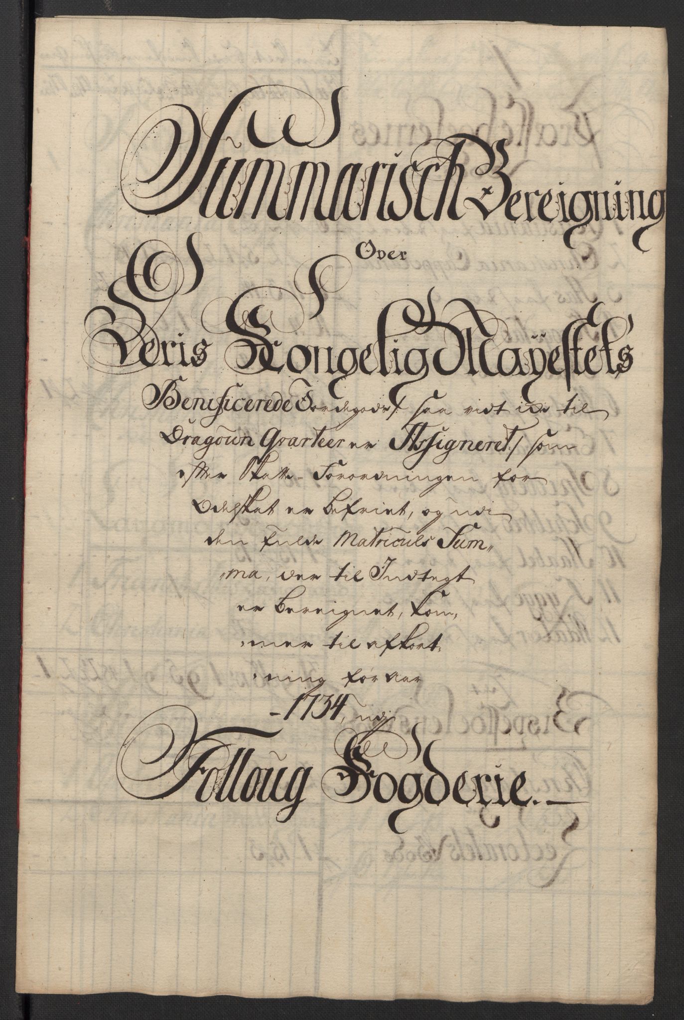 Rentekammeret inntil 1814, Reviderte regnskaper, Fogderegnskap, AV/RA-EA-4092/R10/L0473: Fogderegnskap Aker og Follo, 1734, p. 187