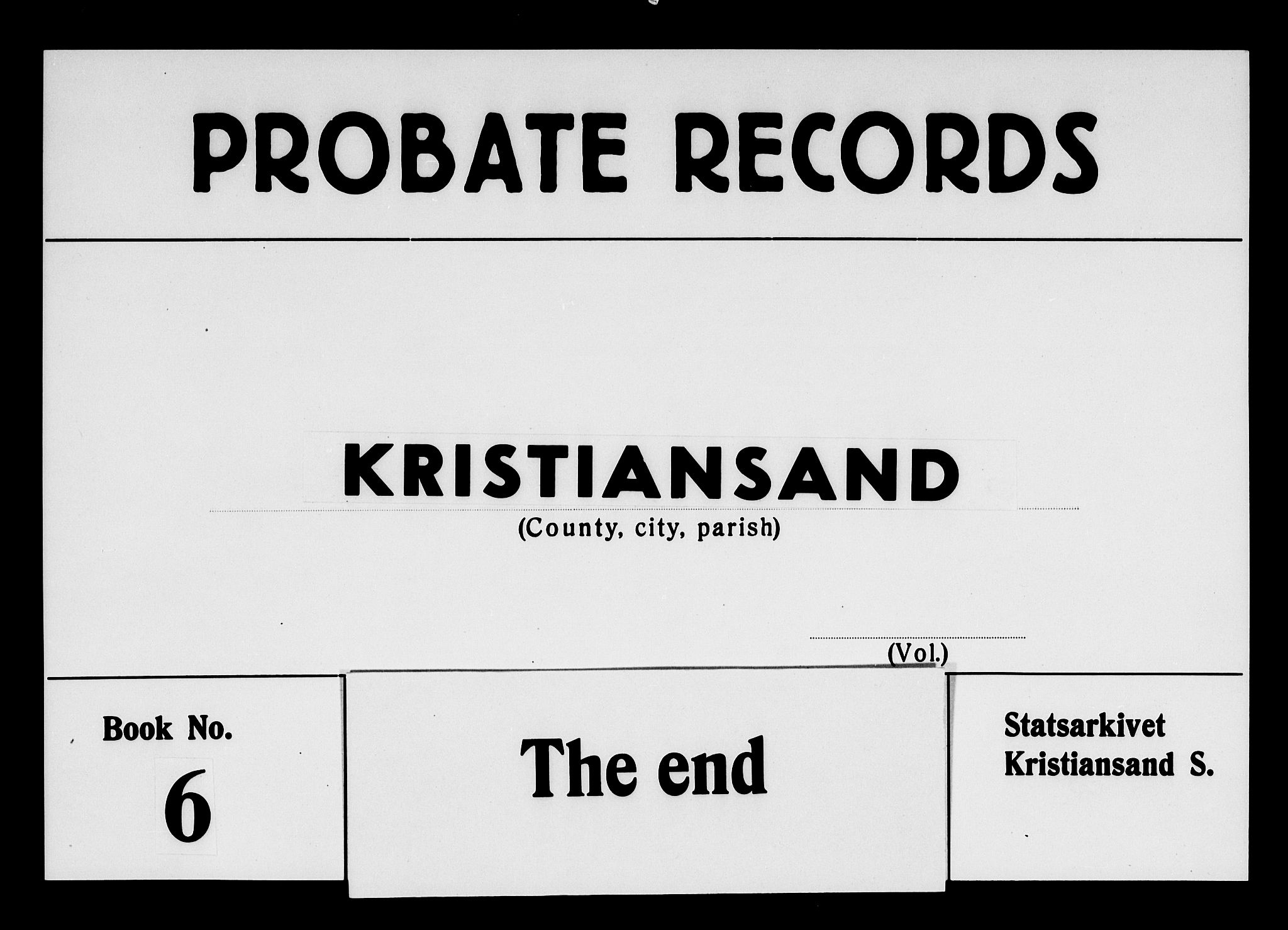 Kristiansand byrett, AV/SAK-1223-0001/H/Hc/L0008: Skifteprotokoll nr. 6, 1750-1761