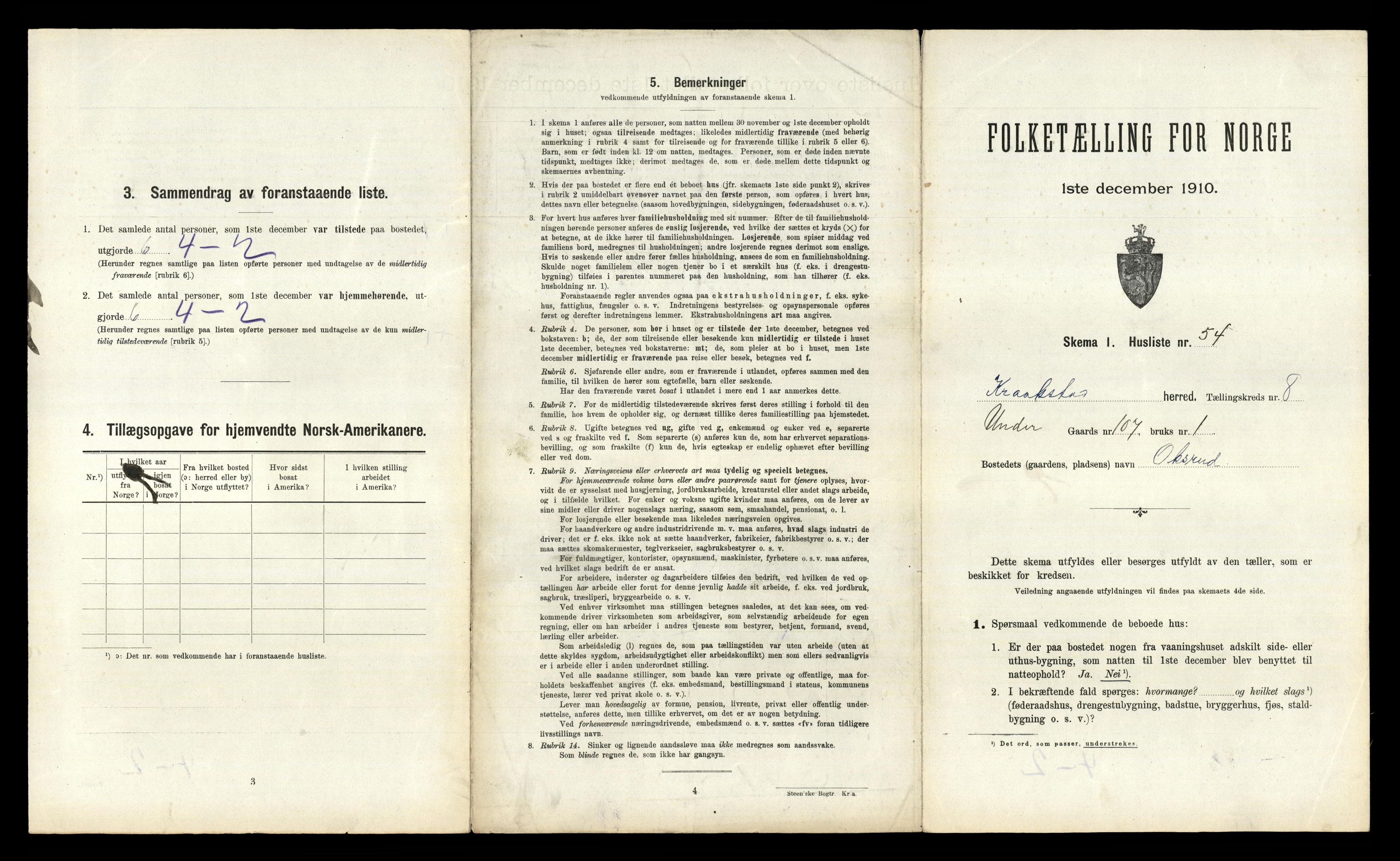 RA, 1910 census for Kråkstad, 1910, p. 1081