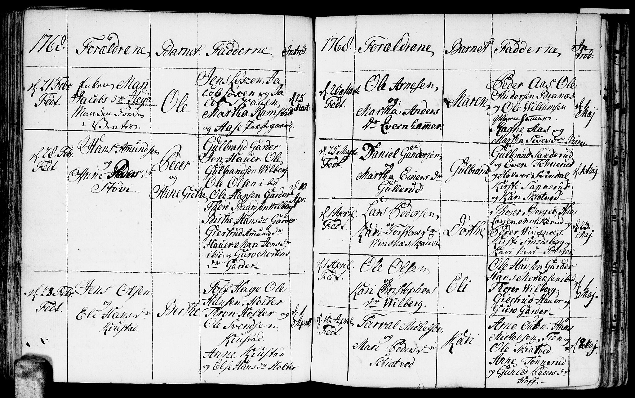 Fet prestekontor Kirkebøker, AV/SAO-A-10370a/F/Fa/L0004: Parish register (official) no. I 4, 1751-1773, p. 111