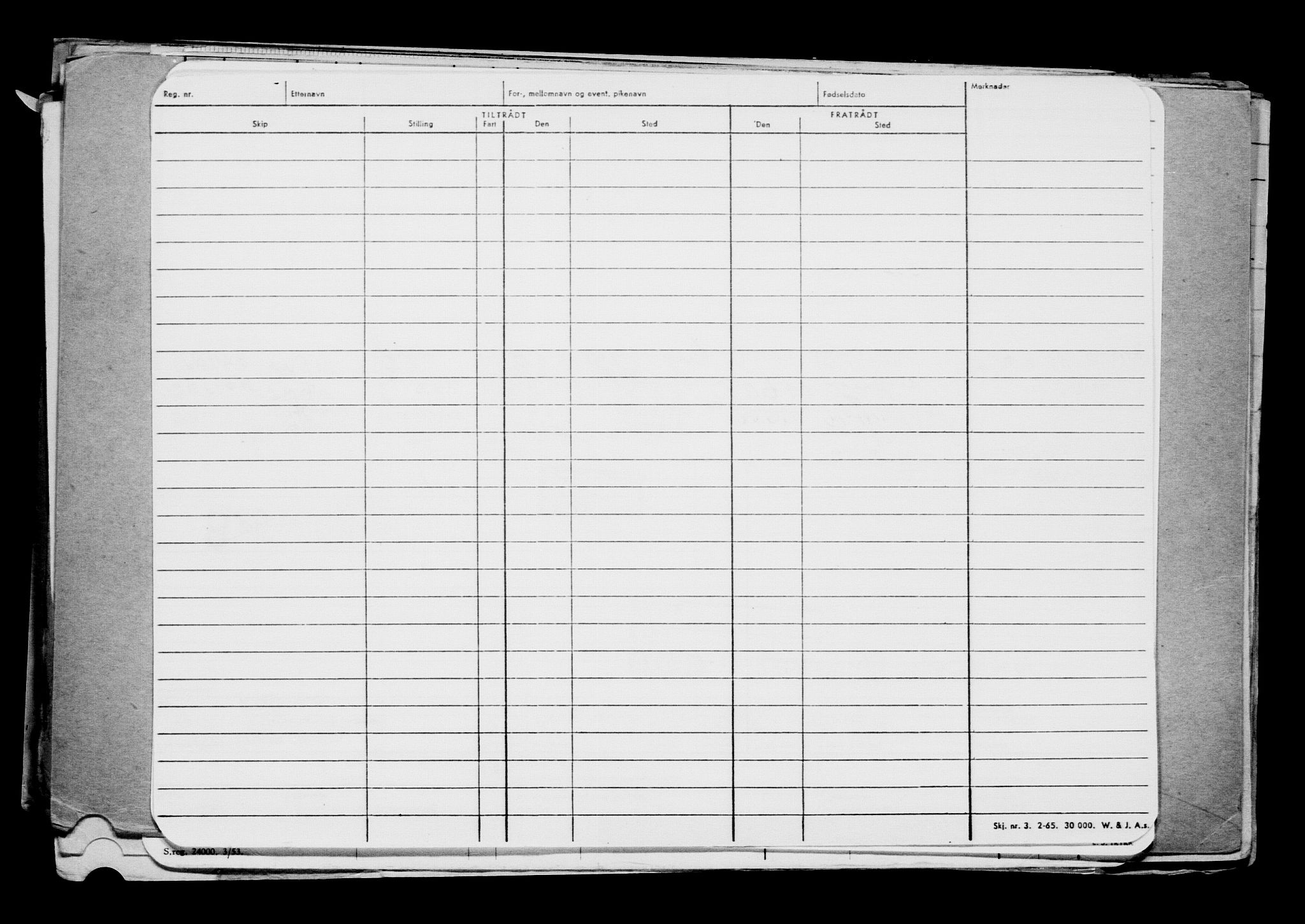 Direktoratet for sjømenn, AV/RA-S-3545/G/Gb/L0228: Hovedkort, 1924, p. 126