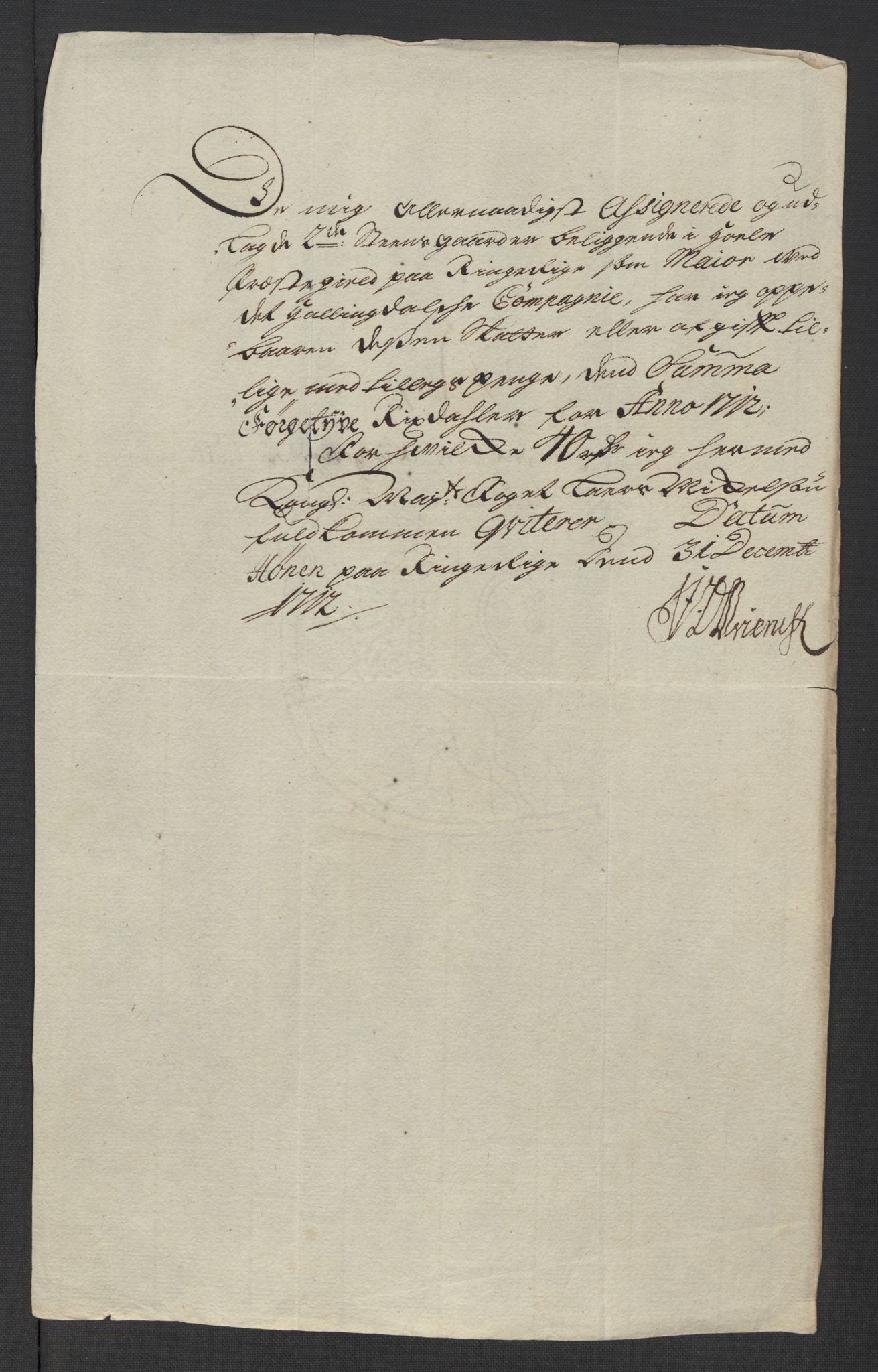 Rentekammeret inntil 1814, Reviderte regnskaper, Fogderegnskap, AV/RA-EA-4092/R23/L1470: Fogderegnskap Ringerike og Hallingdal, 1712, p. 143