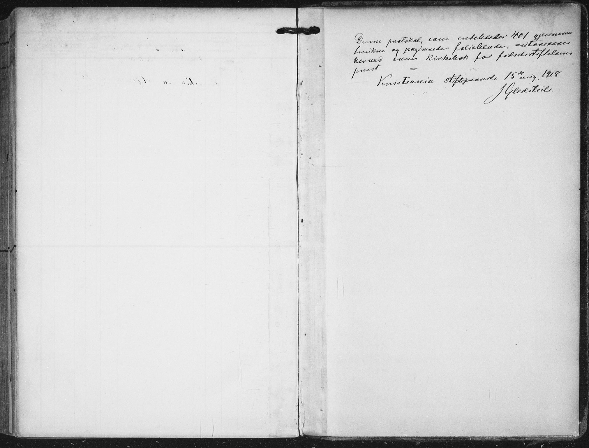 Rikshospitalet prestekontor Kirkebøker, AV/SAO-A-10309b/F/L0014: Parish register (official) no. 14, 1909-1912