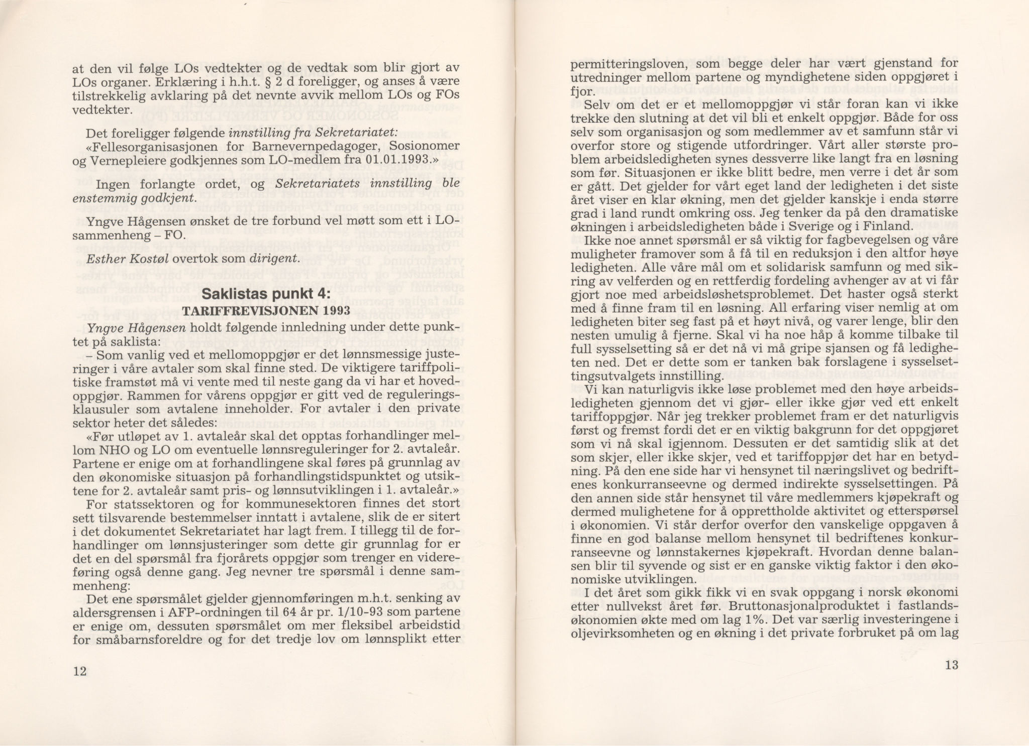 Landsorganisasjonen i Norge, AAB/ARK-1579, 1993-2008, p. 8