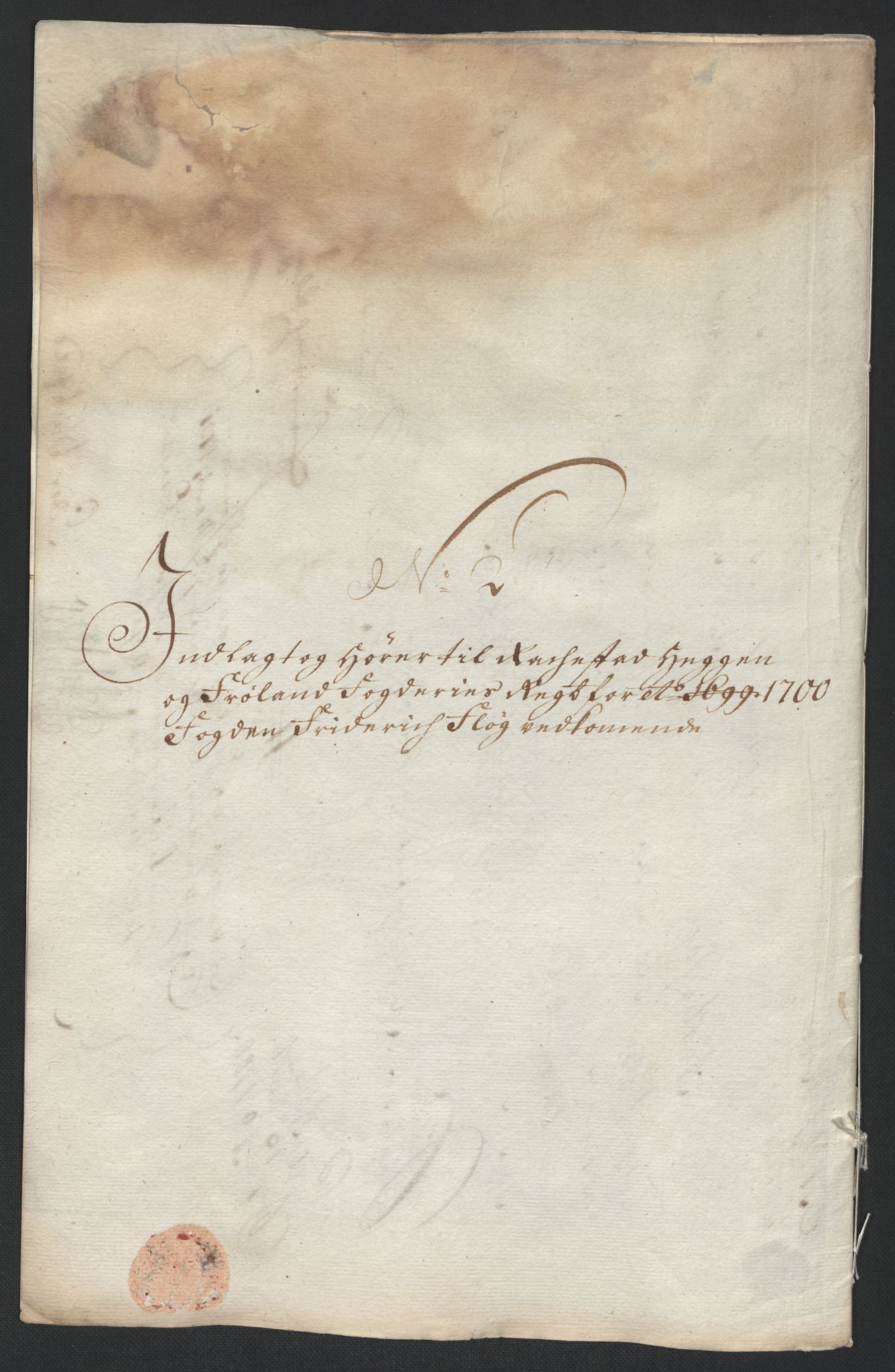 Rentekammeret inntil 1814, Reviderte regnskaper, Fogderegnskap, AV/RA-EA-4092/R07/L0290: Fogderegnskap Rakkestad, Heggen og Frøland, 1700, p. 30