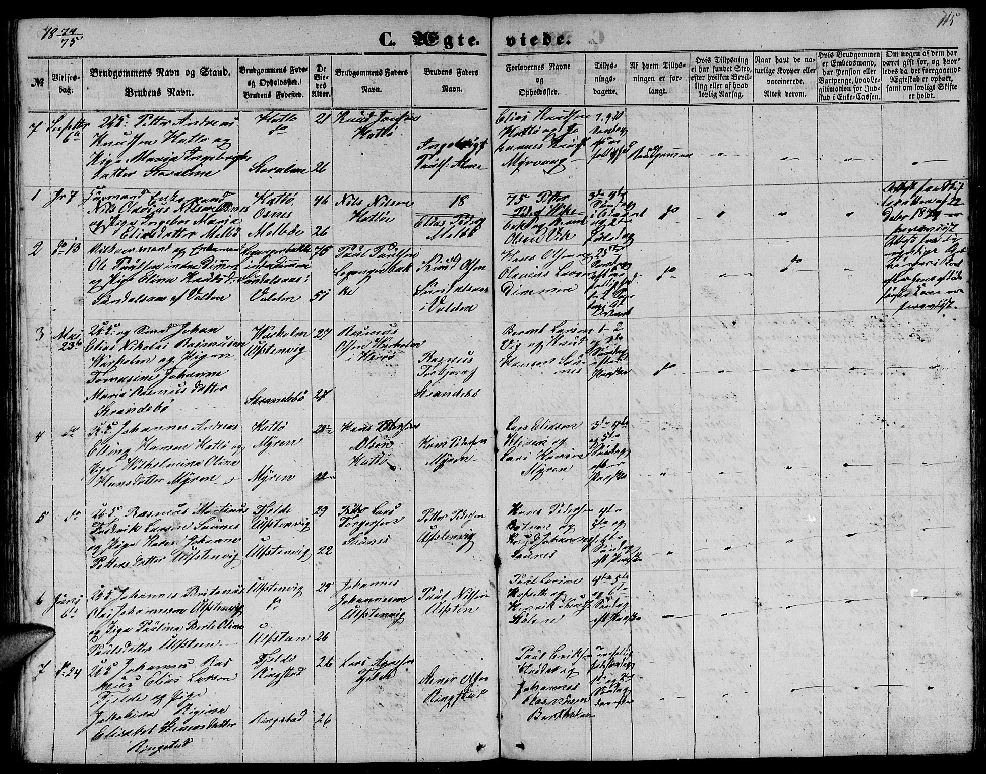 Ministerialprotokoller, klokkerbøker og fødselsregistre - Møre og Romsdal, AV/SAT-A-1454/509/L0111: Parish register (copy) no. 509C01, 1854-1882, p. 115