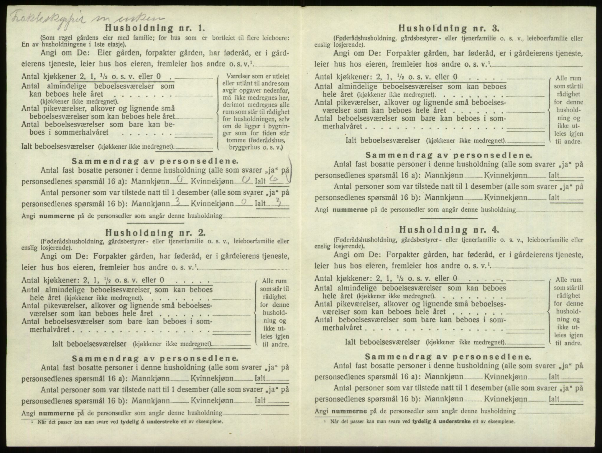 SAO, 1920 census for Hvaler, 1920, p. 1522