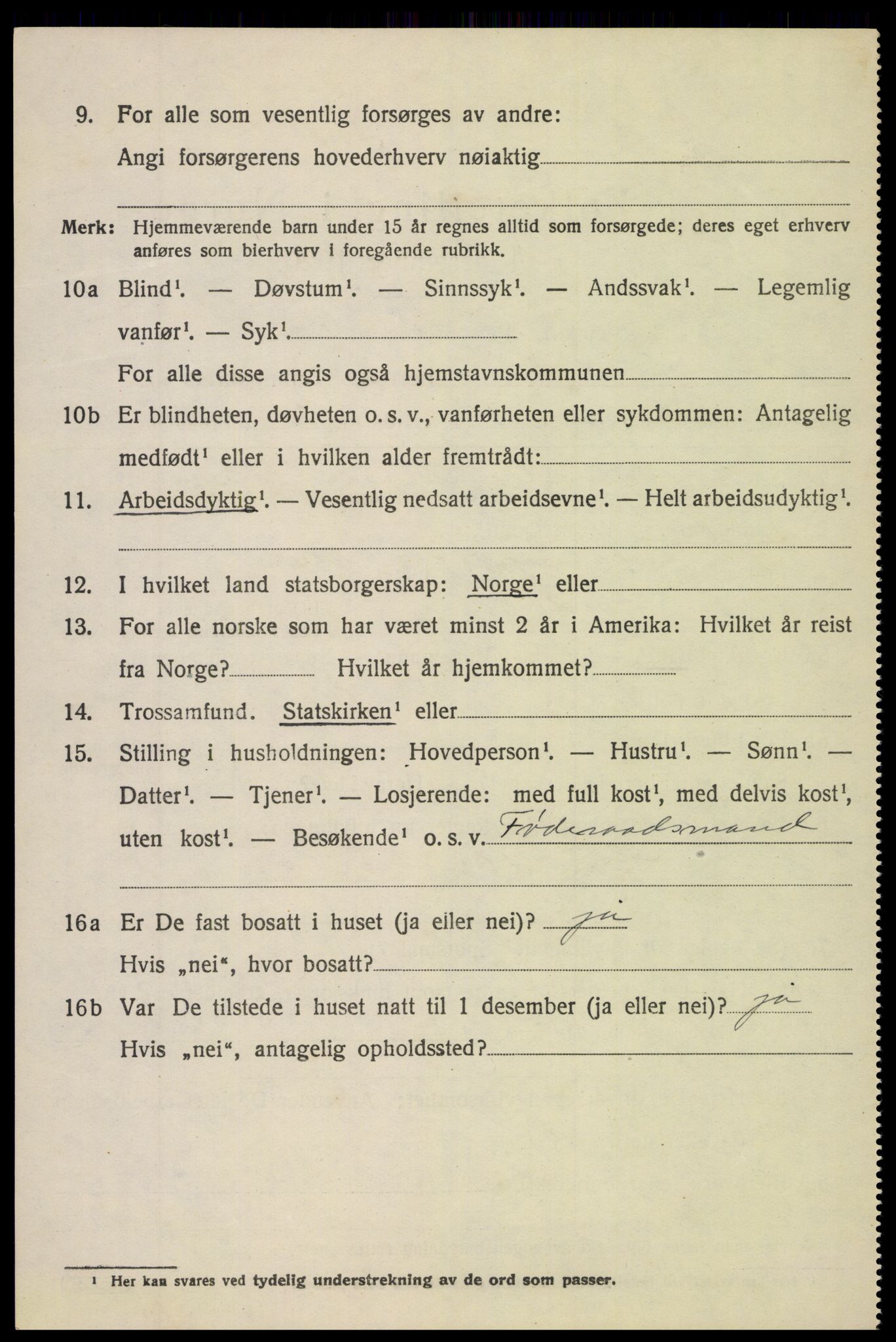 SAH, 1920 census for Sør-Aurdal, 1920, p. 9876
