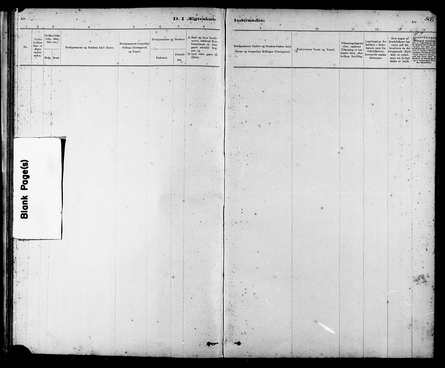 Ministerialprotokoller, klokkerbøker og fødselsregistre - Sør-Trøndelag, AV/SAT-A-1456/666/L0790: Parish register (copy) no. 666C03, 1885-1908, p. 86