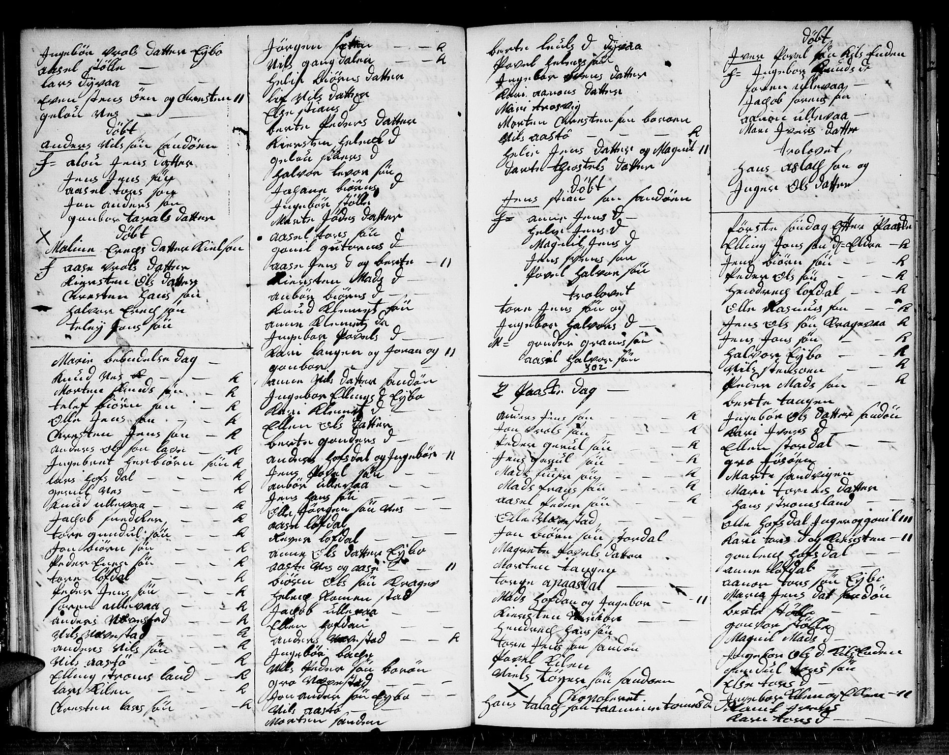 Dypvåg sokneprestkontor, AV/SAK-1111-0007/F/Fb/Fba/L0006: Parish register (copy) no. B 6, 1746-1762, p. 27