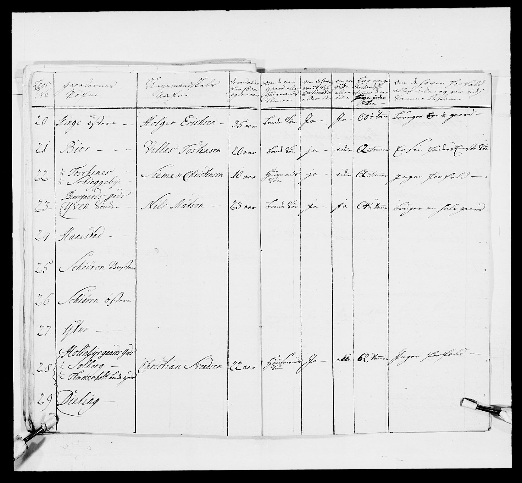 Kommanderende general (KG I) med Det norske krigsdirektorium, AV/RA-EA-5419/E/Ea/L0495: 1. Smålenske regiment, 1732-1763, p. 715