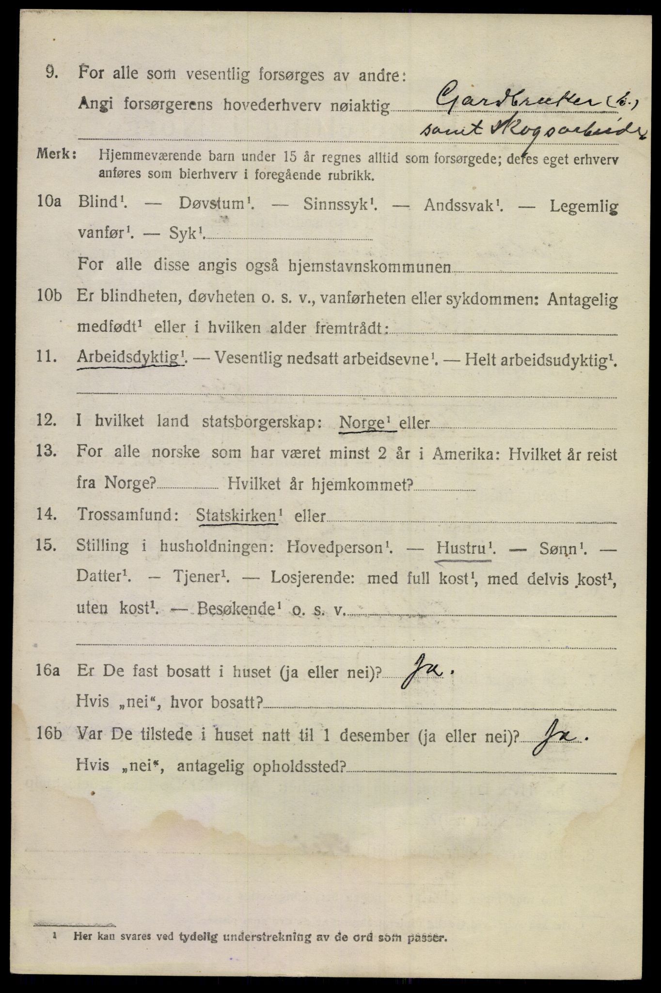 SAKO, 1920 census for Rollag, 1920, p. 2269