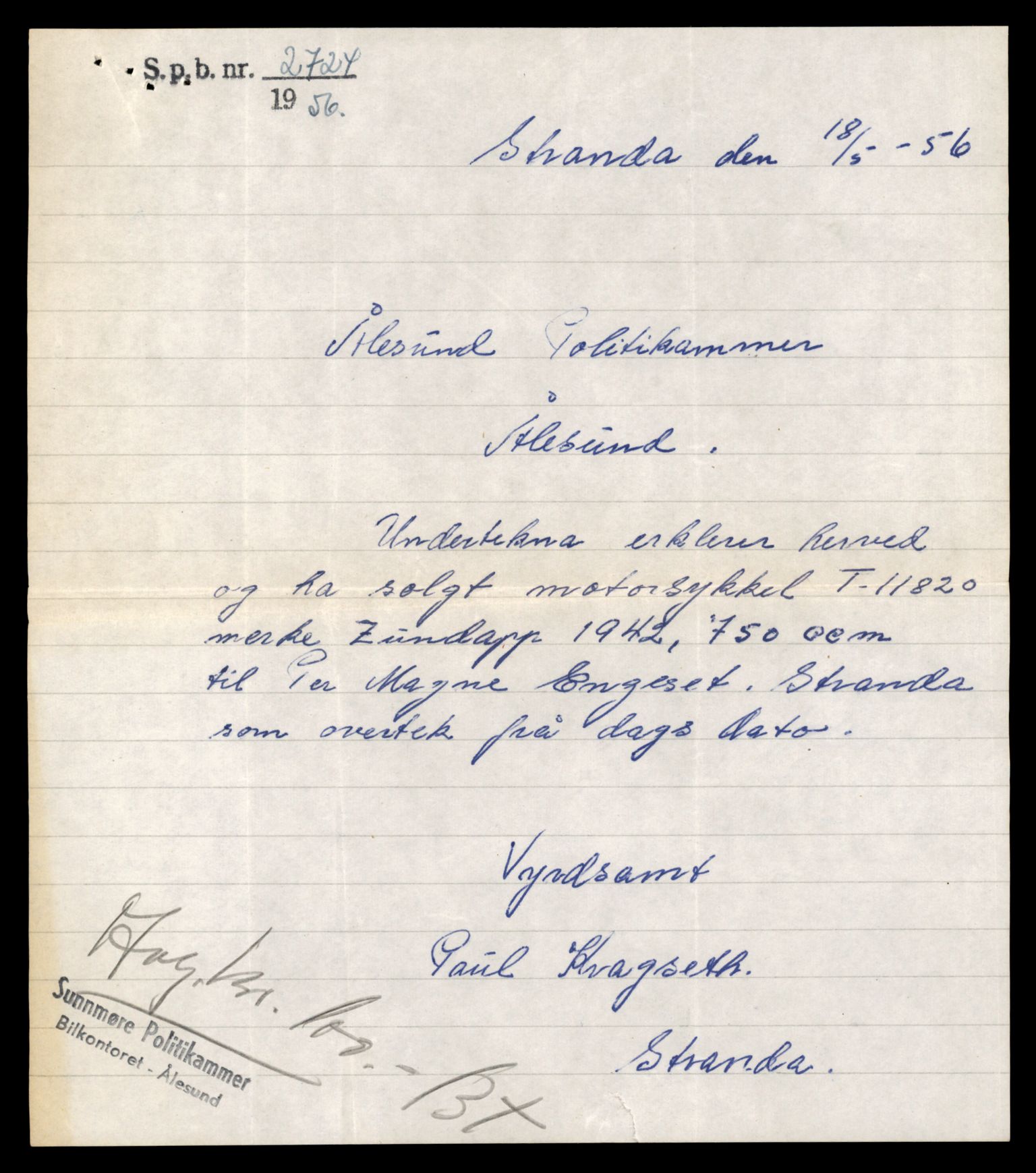 Møre og Romsdal vegkontor - Ålesund trafikkstasjon, AV/SAT-A-4099/F/Fe/L0031: Registreringskort for kjøretøy T 11800 - T 11996, 1927-1998, p. 411