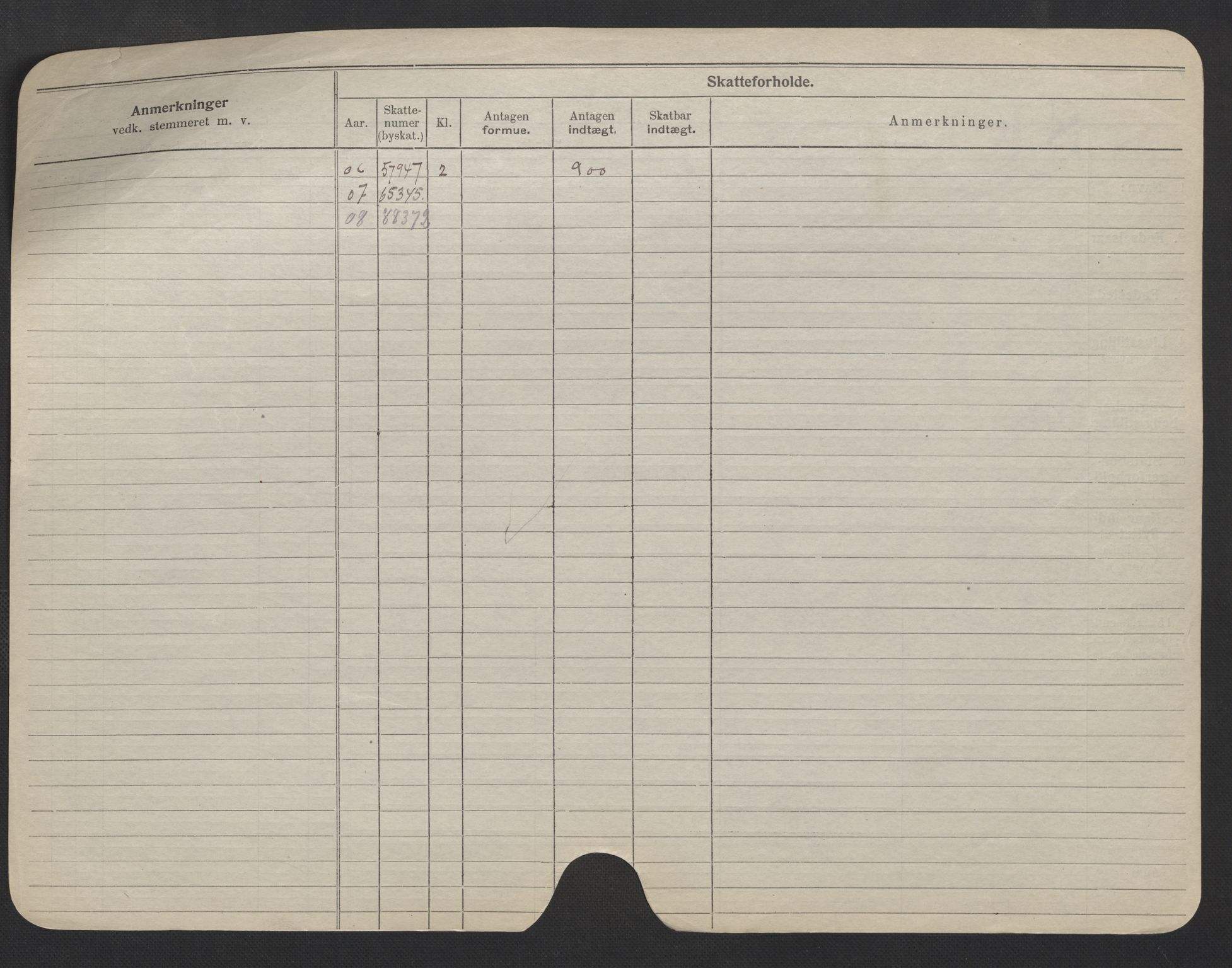 Oslo folkeregister, Registerkort, AV/SAO-A-11715/F/Fa/Fac/L0006: Menn, 1906-1914, p. 75b