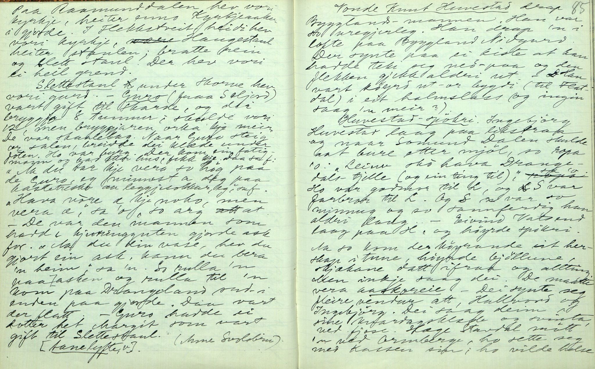 Rikard Berge, TEMU/TGM-A-1003/F/L0006/0045: 201-250 / 245 Kviteseid. Skrive av Marte Rudsodden, 1913, p. 84-85