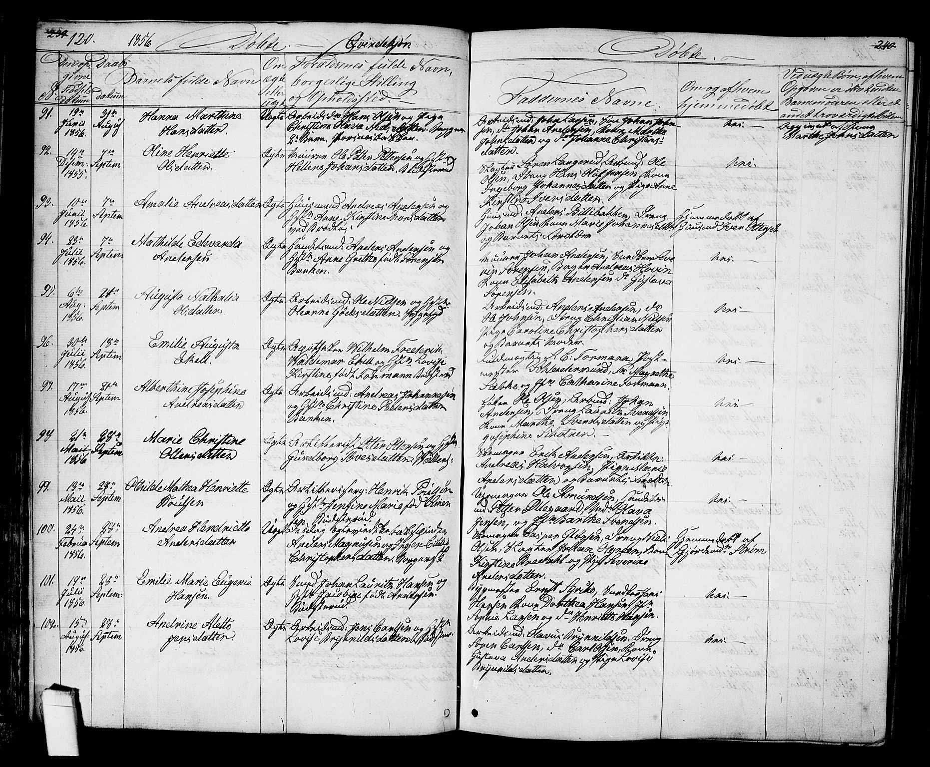 Halden prestekontor Kirkebøker, AV/SAO-A-10909/G/Ga/L0005a: Parish register (copy) no. 5A, 1855-1864, p. 120
