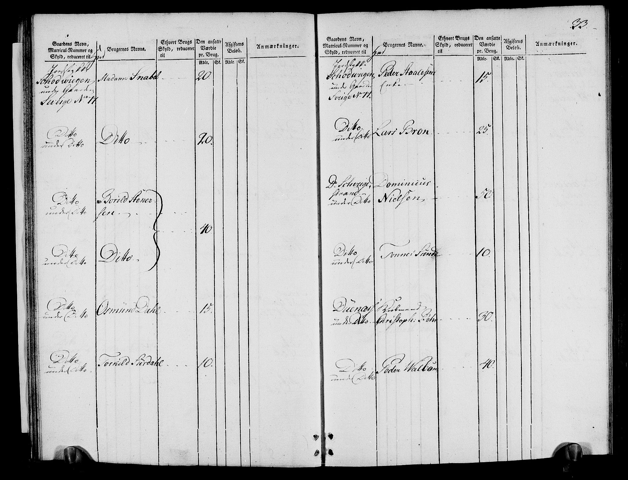 Rentekammeret inntil 1814, Realistisk ordnet avdeling, AV/RA-EA-4070/N/Ne/Nea/L0095: Lista fogderi. Oppebørselsregister, 1803-1804, p. 35