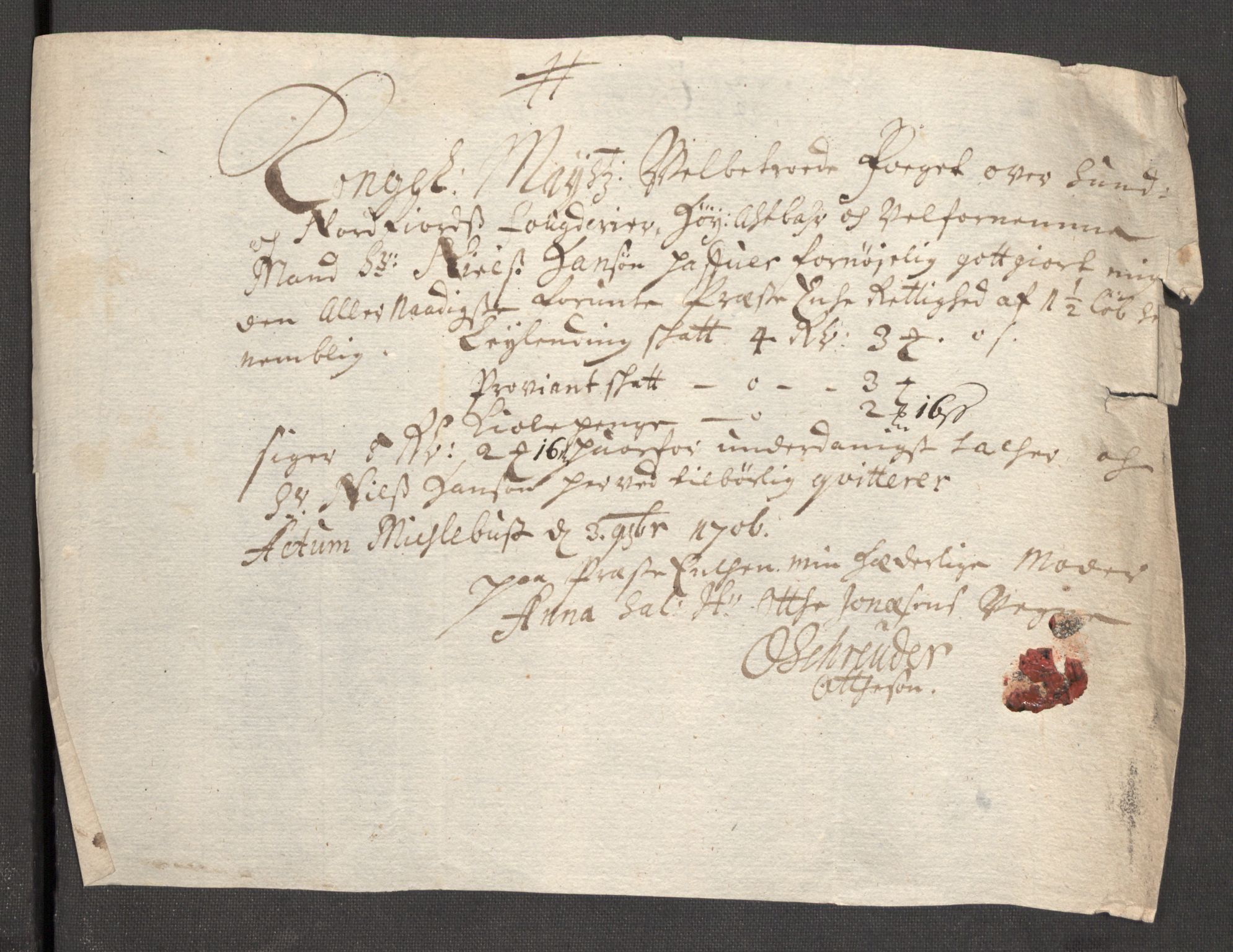 Rentekammeret inntil 1814, Reviderte regnskaper, Fogderegnskap, AV/RA-EA-4092/R53/L3430: Fogderegnskap Sunn- og Nordfjord, 1706-1707, p. 152