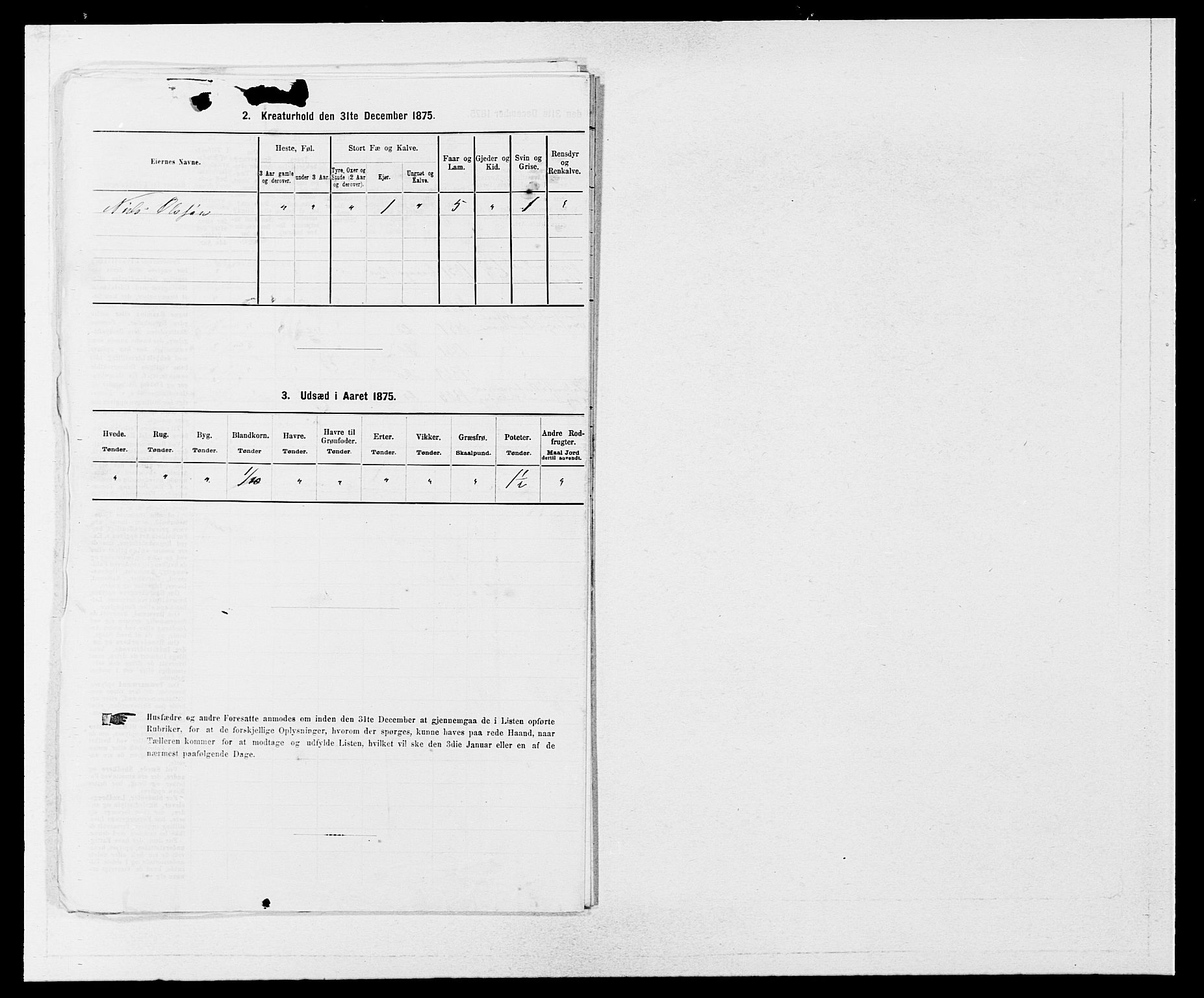 SAB, 1875 census for 1235P Voss, 1875, p. 2217