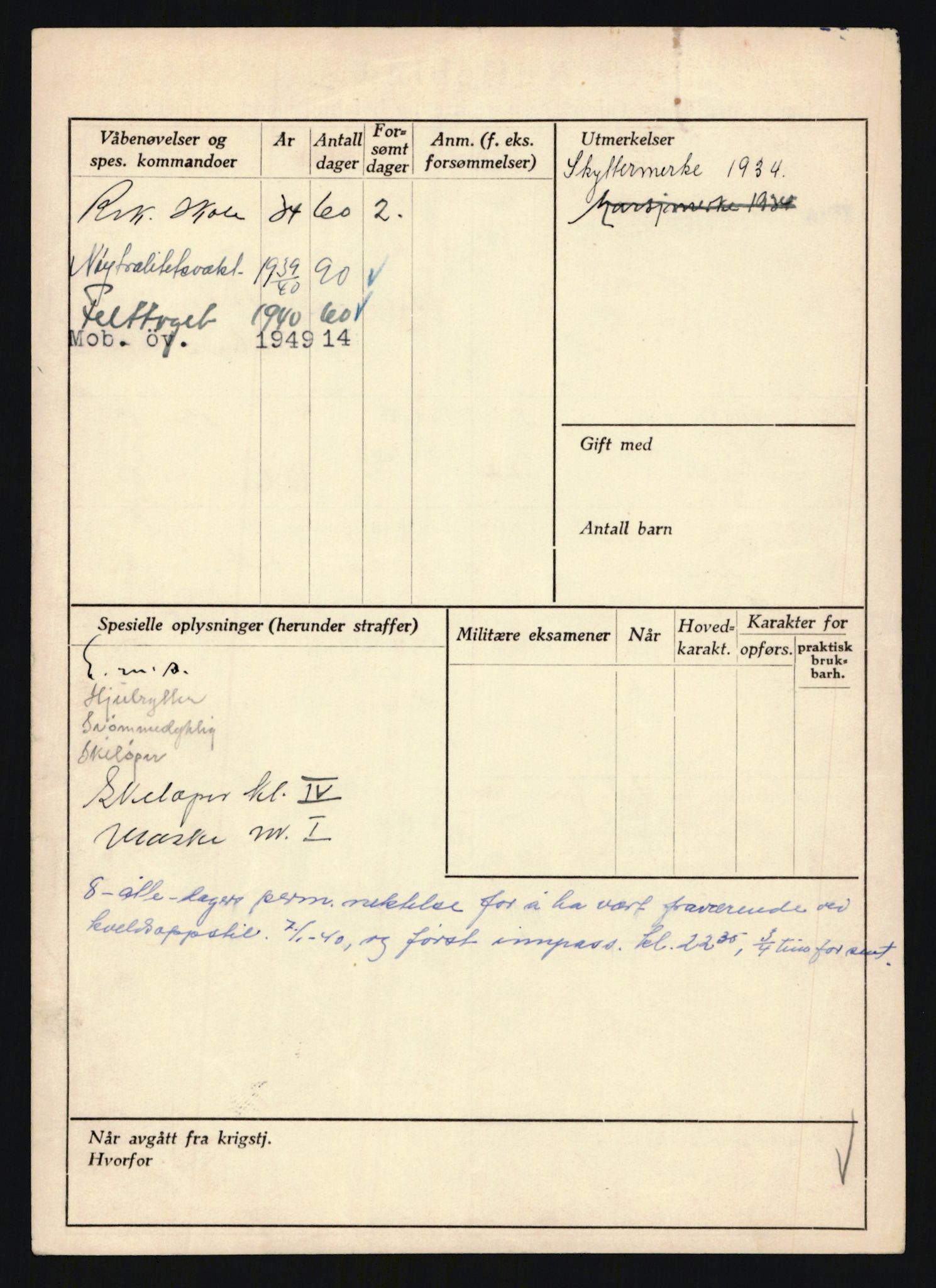 Forsvaret, Troms infanteriregiment nr. 16, AV/RA-RAFA-3146/P/Pa/L0018: Rulleblad for regimentets menige mannskaper, årsklasse 1934, 1934, p. 1222