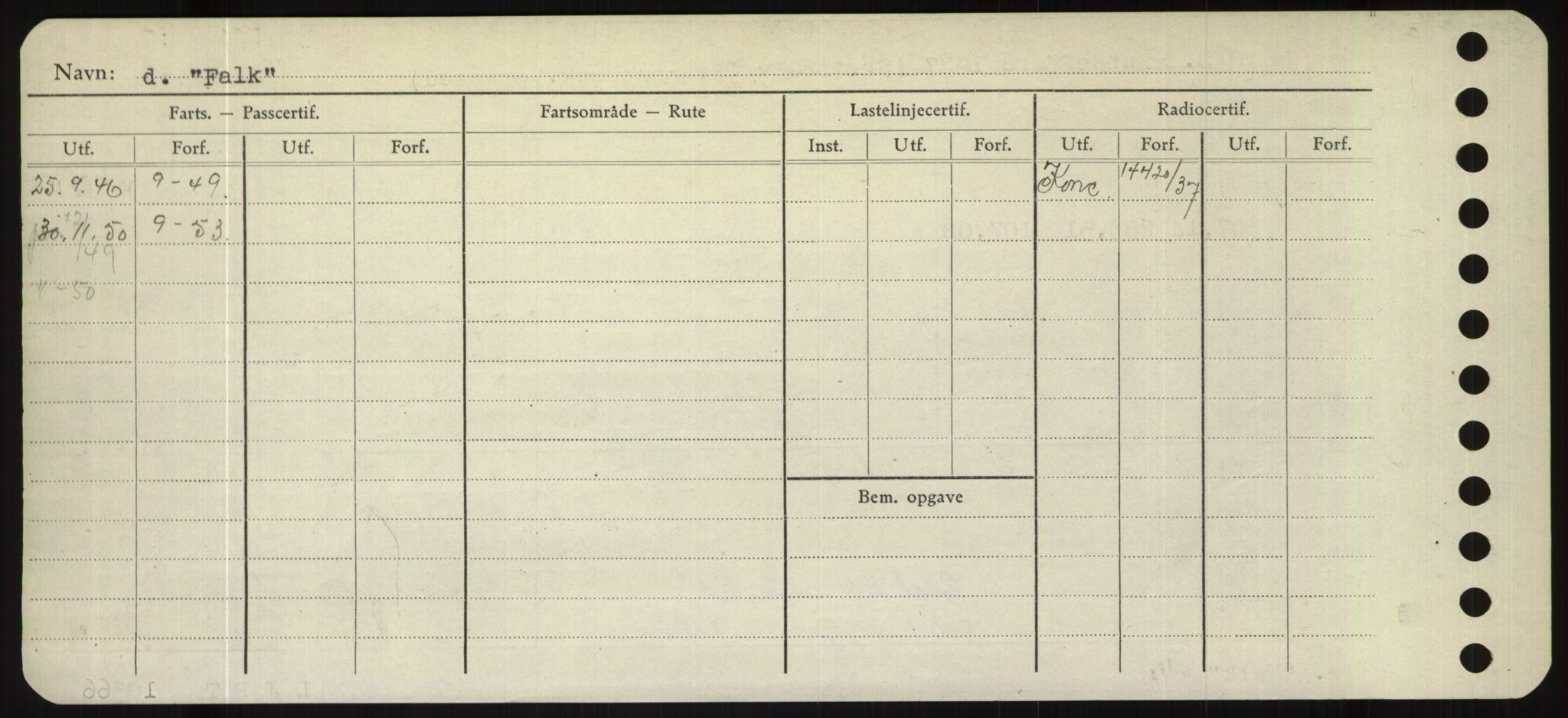 Sjøfartsdirektoratet med forløpere, Skipsmålingen, RA/S-1627/H/Hd/L0010: Fartøy, F-Fjø, p. 64