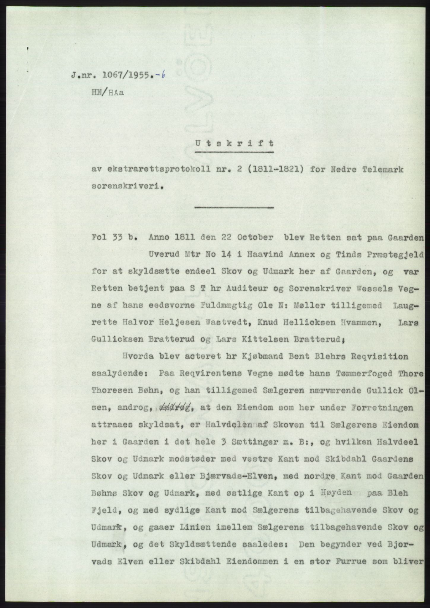 Statsarkivet i Kongsberg, SAKO/A-0001, 1955, p. 326