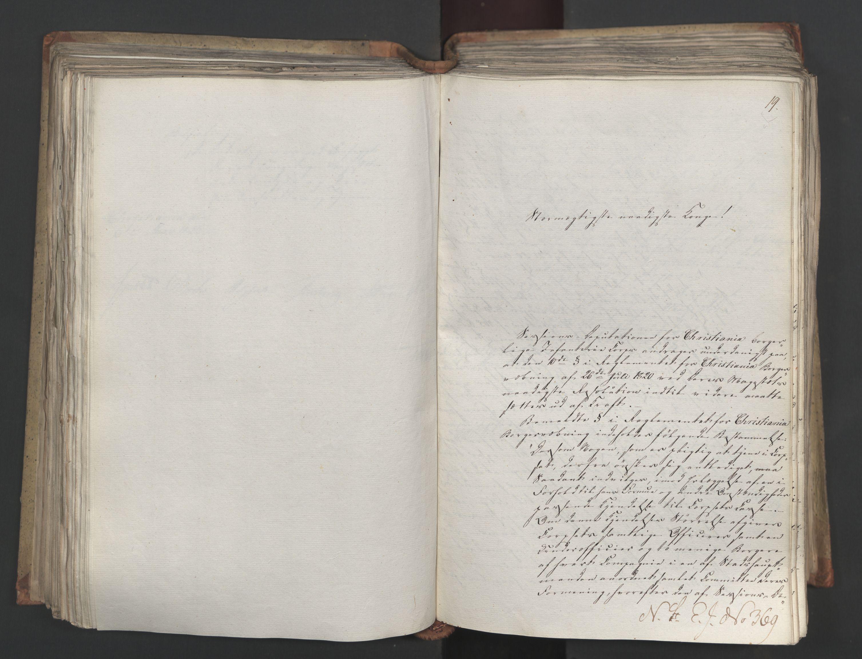 Statsrådsavdelingen i Stockholm, AV/RA-S-1003/D/Da/L0034: Regjeringsinnstillinger nr. 275-540, 1823, p. 282