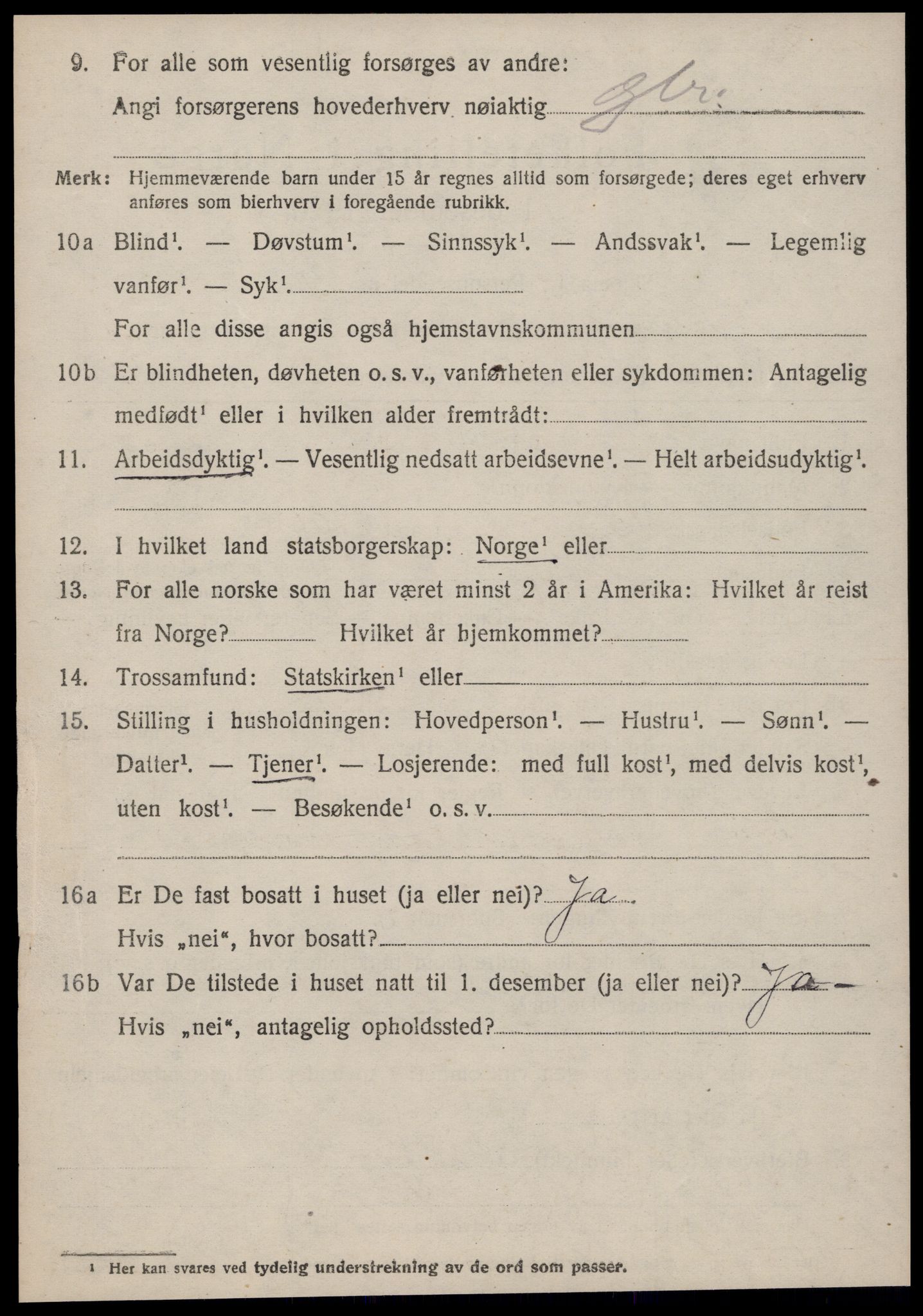 SAT, 1920 census for Hjørundfjord, 1920, p. 1462