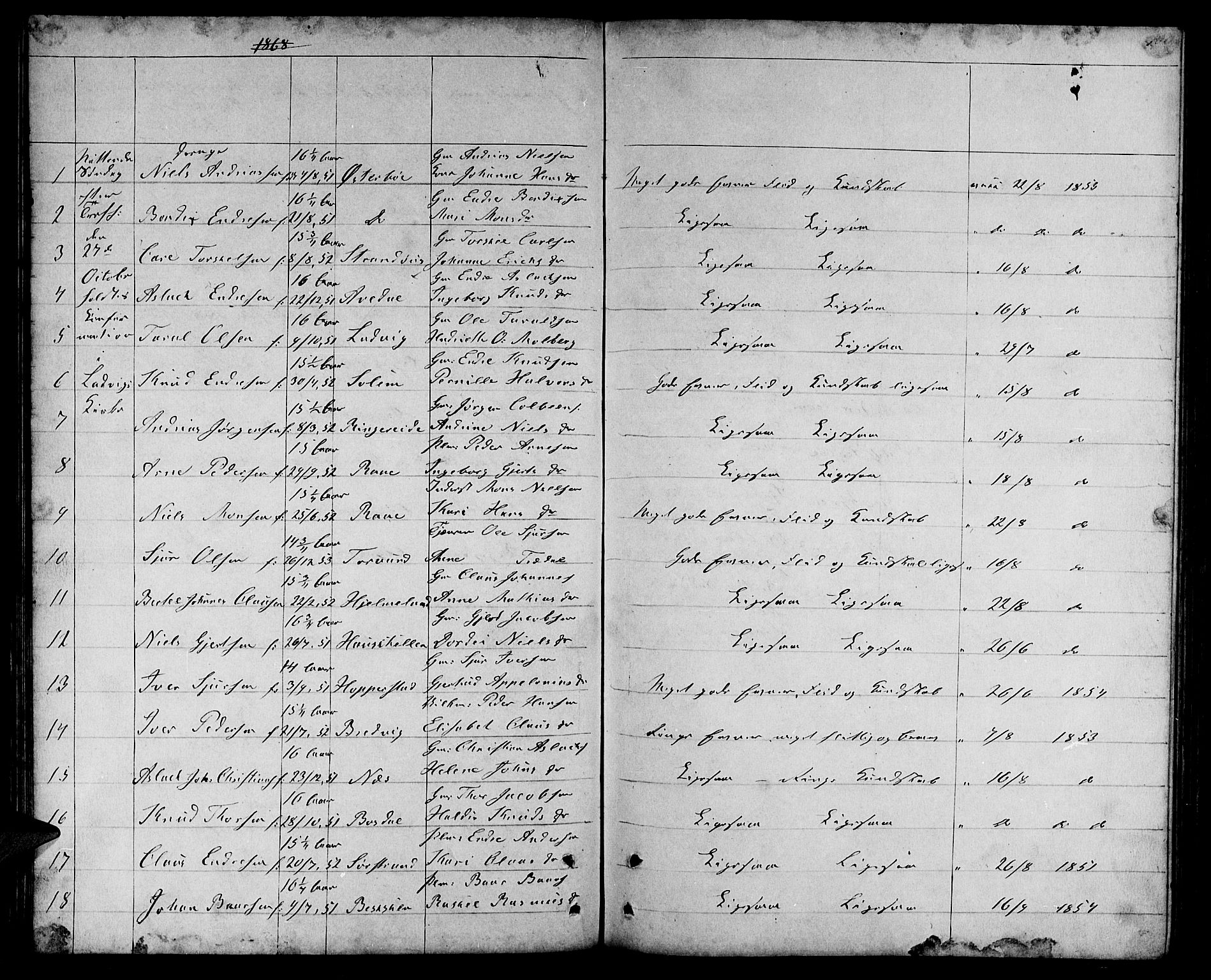 Lavik sokneprestembete, SAB/A-80901: Parish register (copy) no. A 1, 1854-1881, p. 100