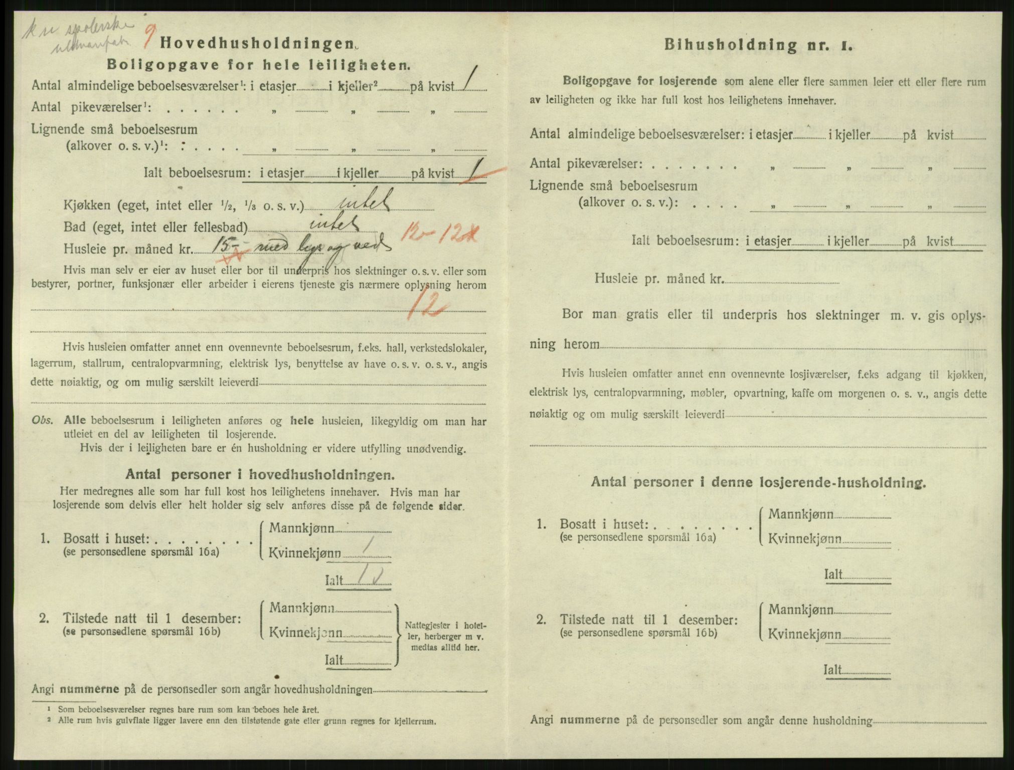 SAT, 1920 census for Namsos, 1920, p. 1652