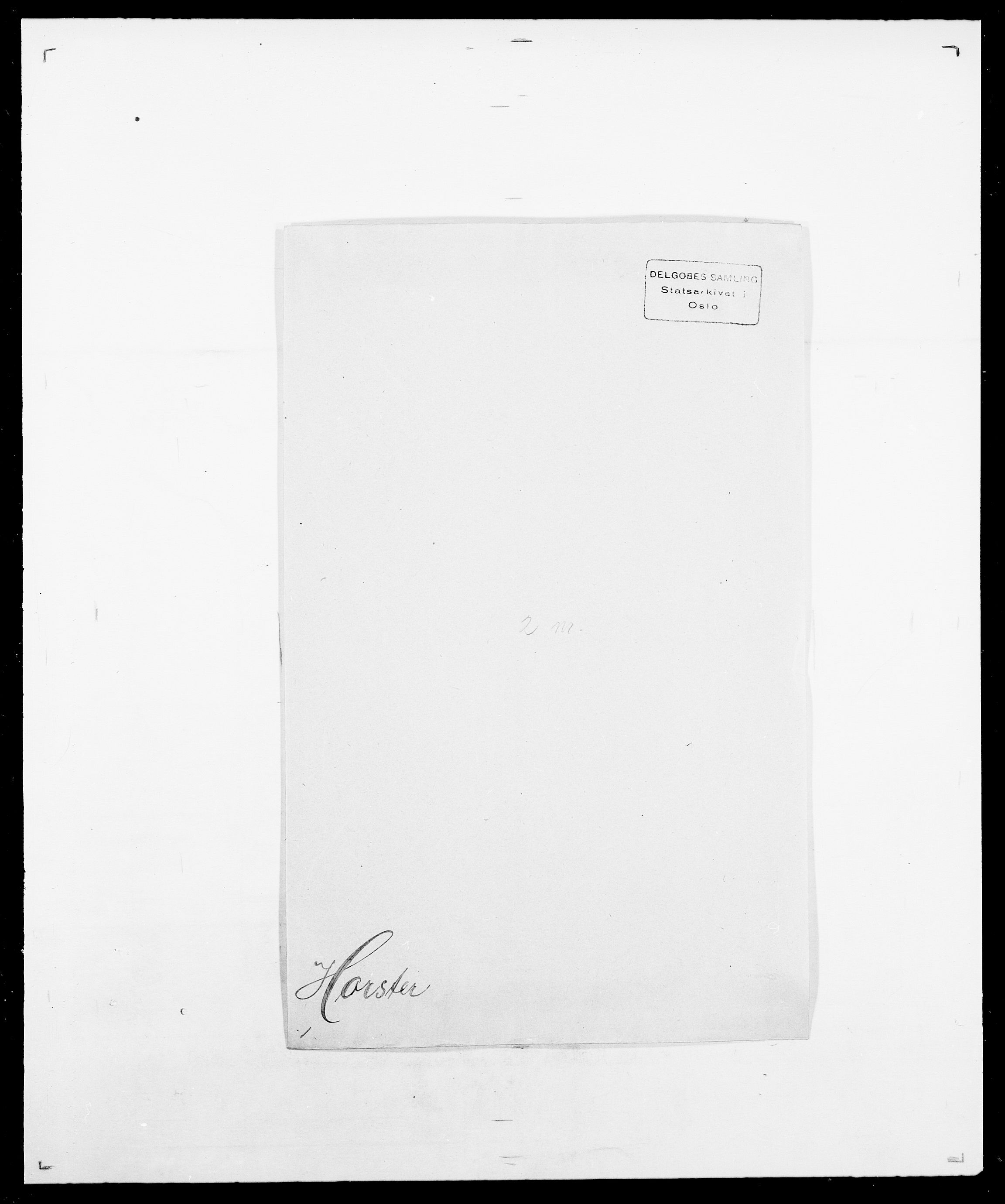 Delgobe, Charles Antoine - samling, SAO/PAO-0038/D/Da/L0018: Hoch - Howert, p. 988