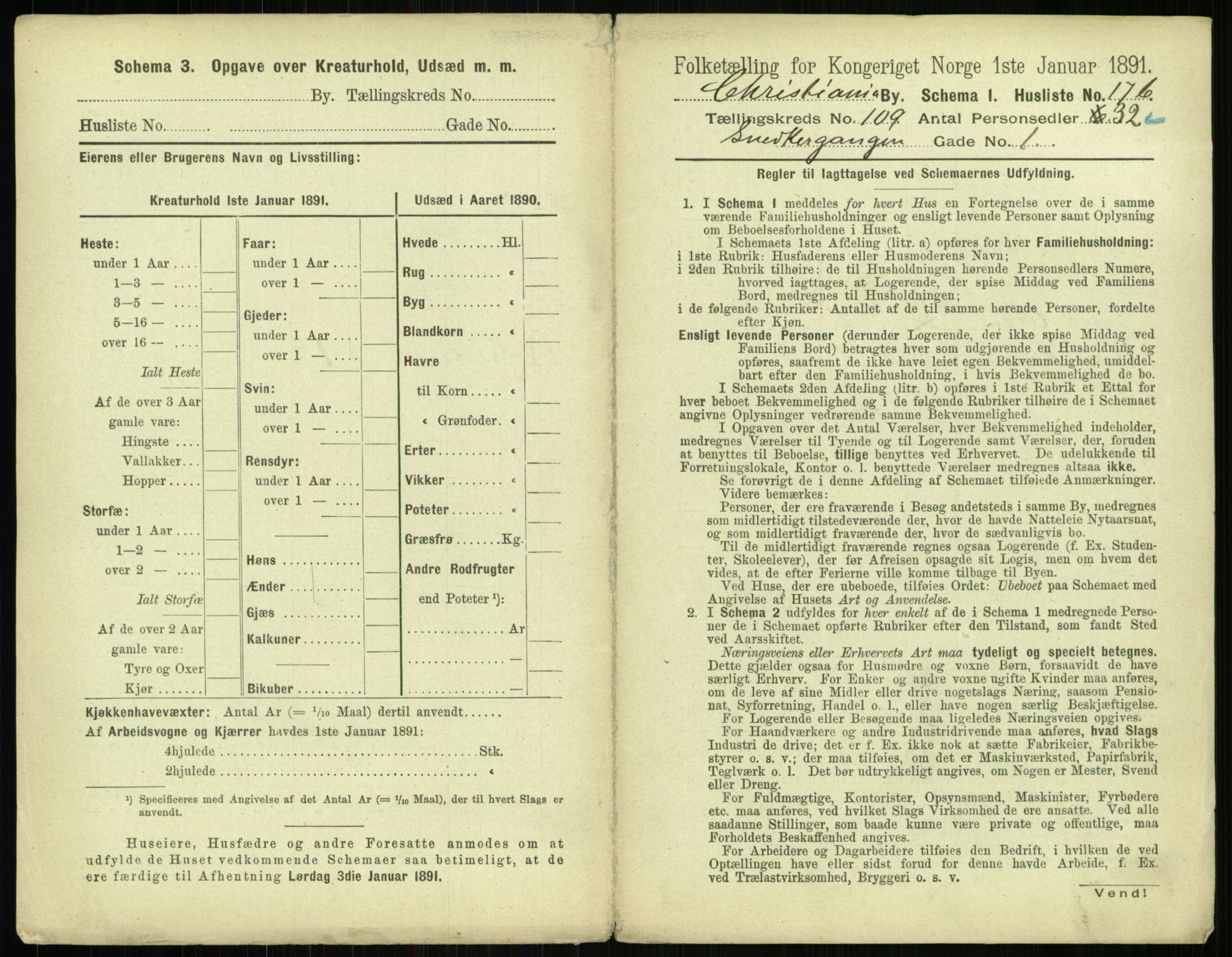 RA, 1891 census for 0301 Kristiania, 1891, p. 56406