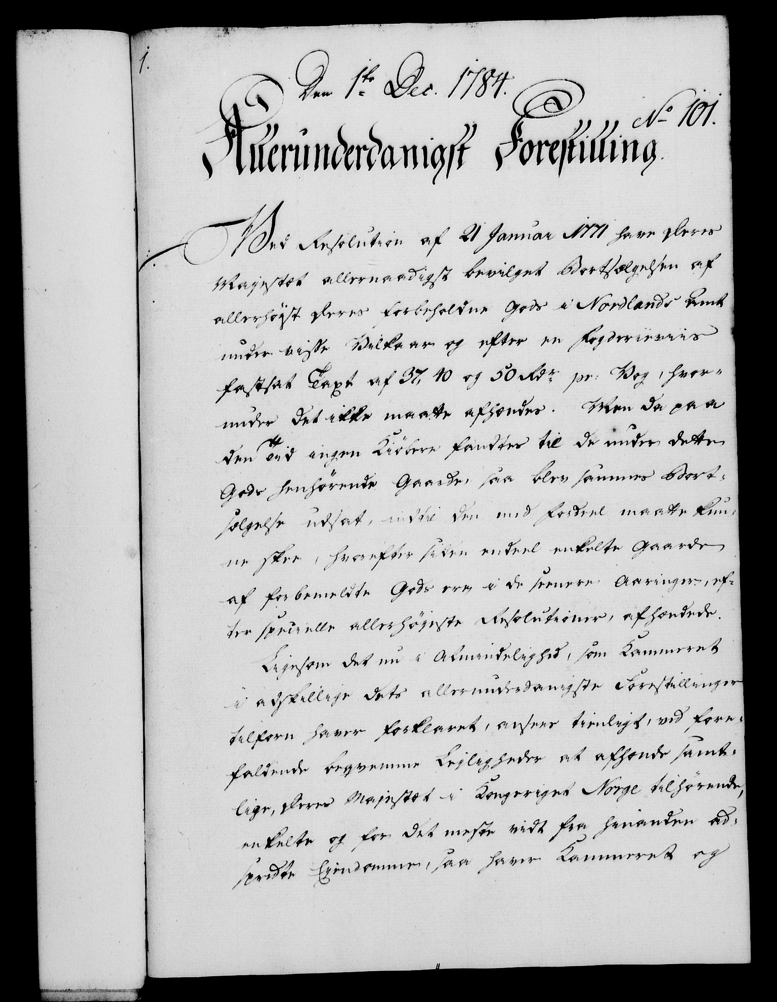 Rentekammeret, Kammerkanselliet, RA/EA-3111/G/Gf/Gfa/L0066: Norsk relasjons- og resolusjonsprotokoll (merket RK 52.66), 1784, p. 710