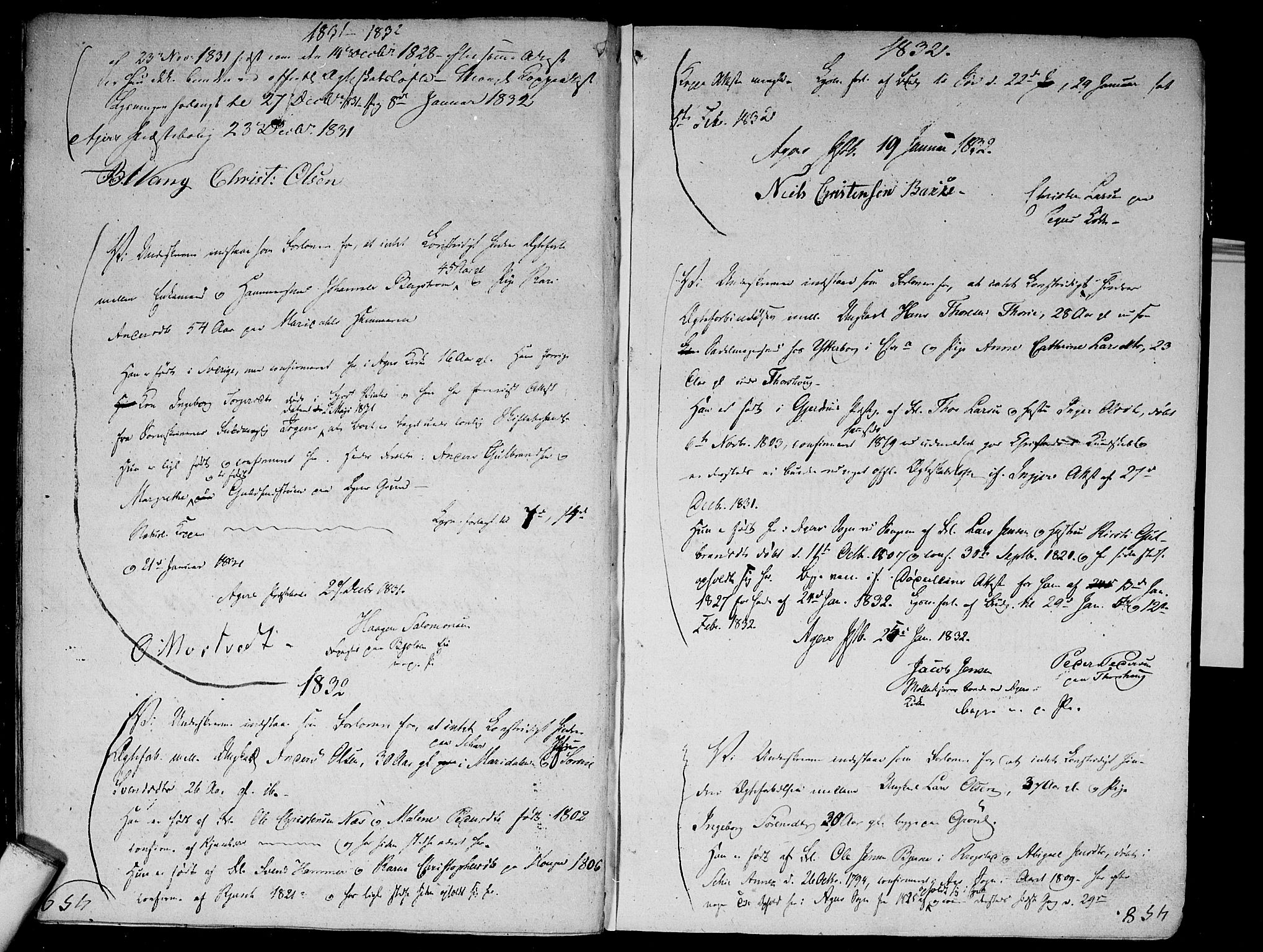 Aker prestekontor kirkebøker, SAO/A-10861/F/L0014b: Parish register (official) no. 14B, 1820-1834