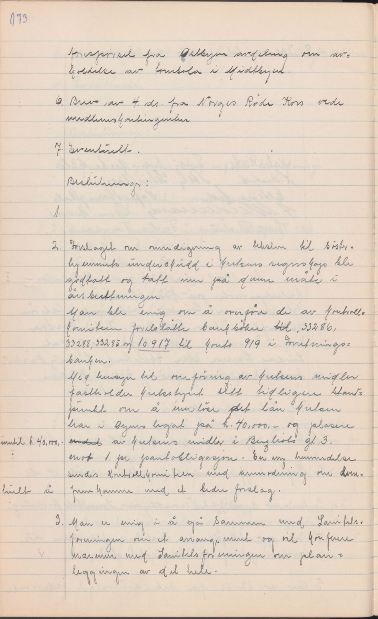 Trondheim Røde Kors, TRKO/PA-1204/A/Aa/L0003: Møtebok, 1942-1952, p. 176