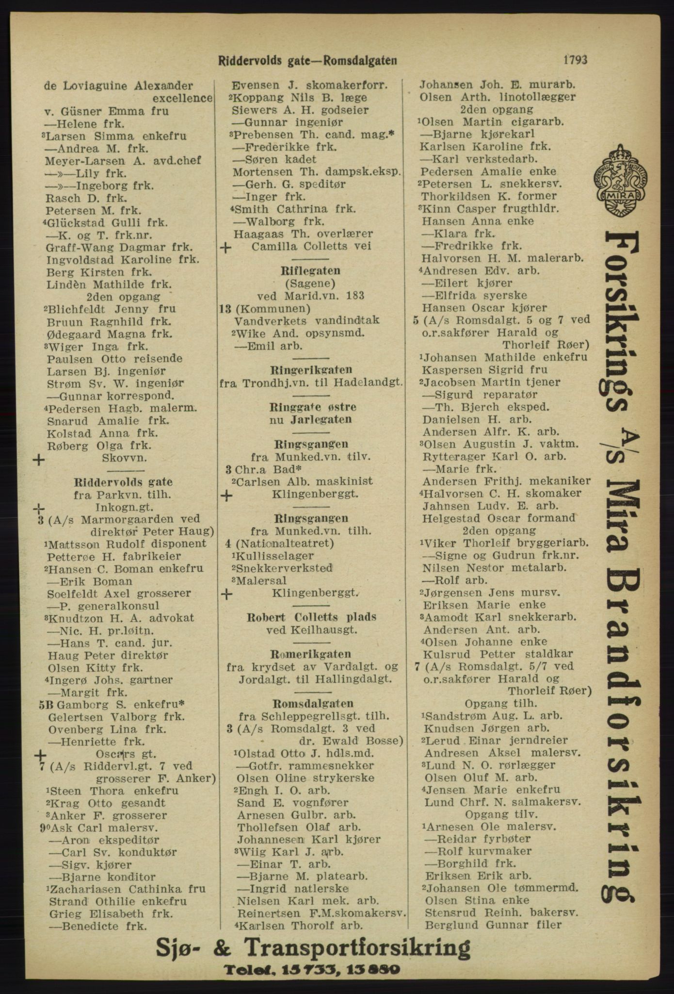 Kristiania/Oslo adressebok, PUBL/-, 1918, p. 1946