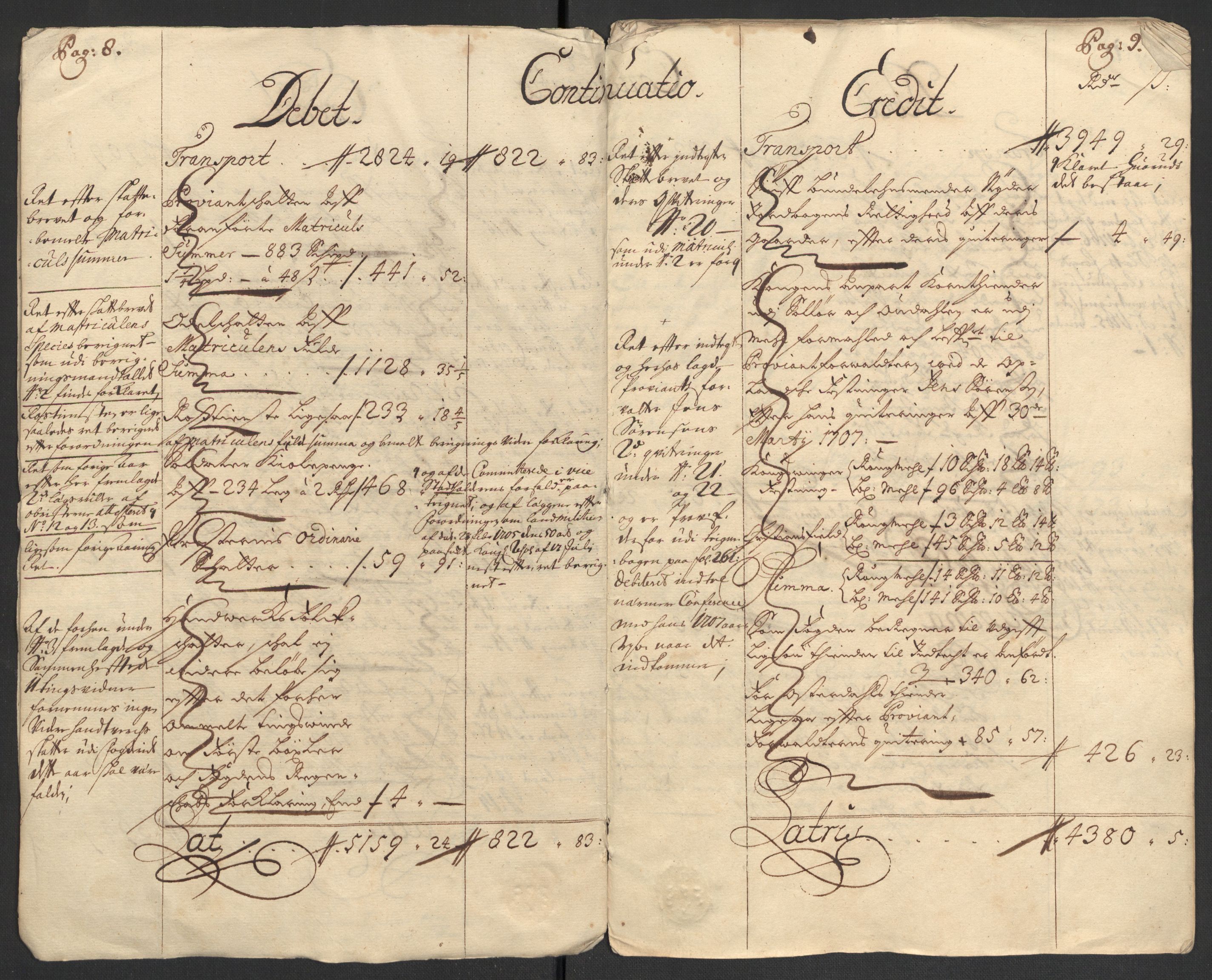 Rentekammeret inntil 1814, Reviderte regnskaper, Fogderegnskap, RA/EA-4092/R13/L0843: Fogderegnskap Solør, Odal og Østerdal, 1705-1706, p. 321